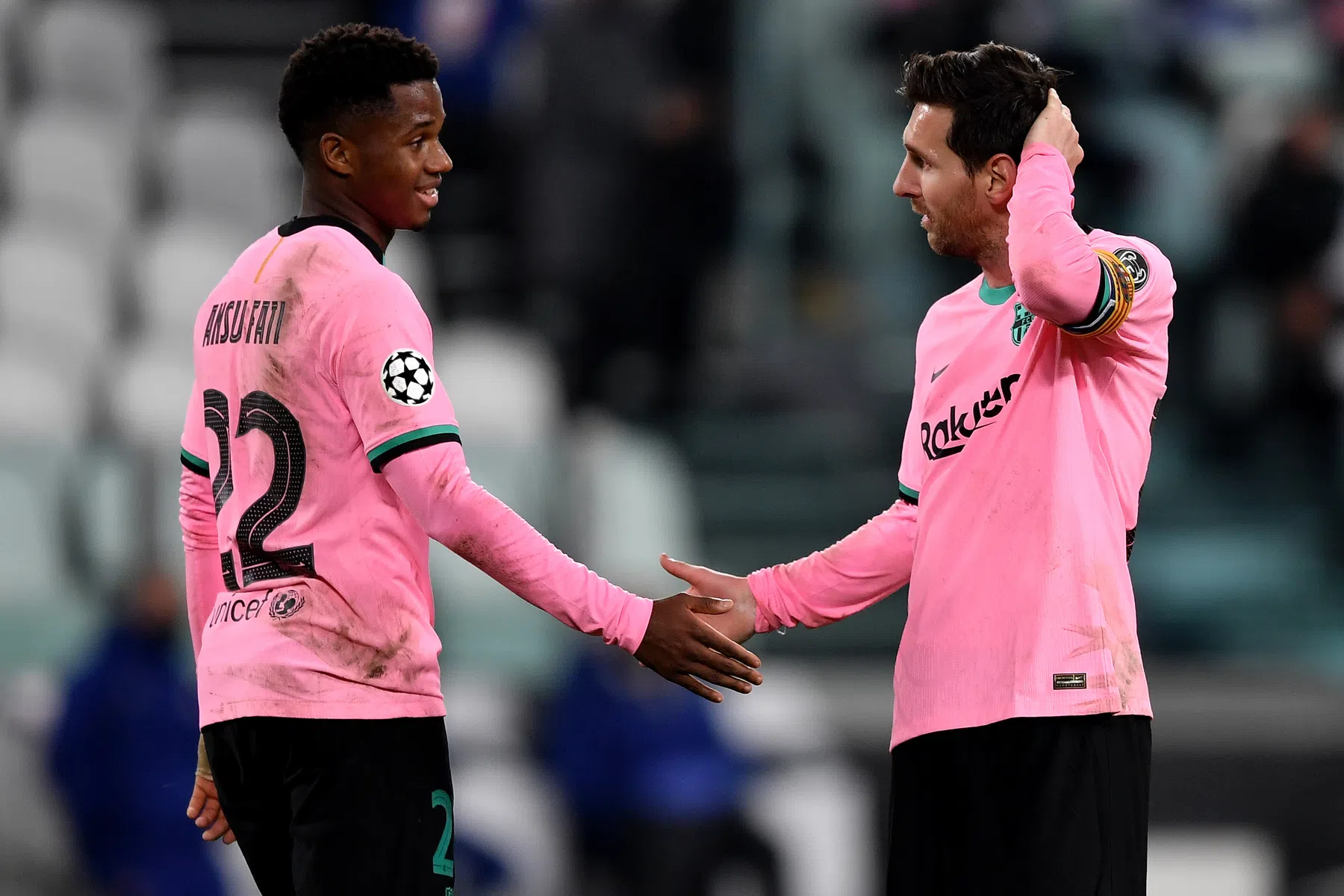Barcelona legt 'erfenis' Messi in handen van Ansu Fati