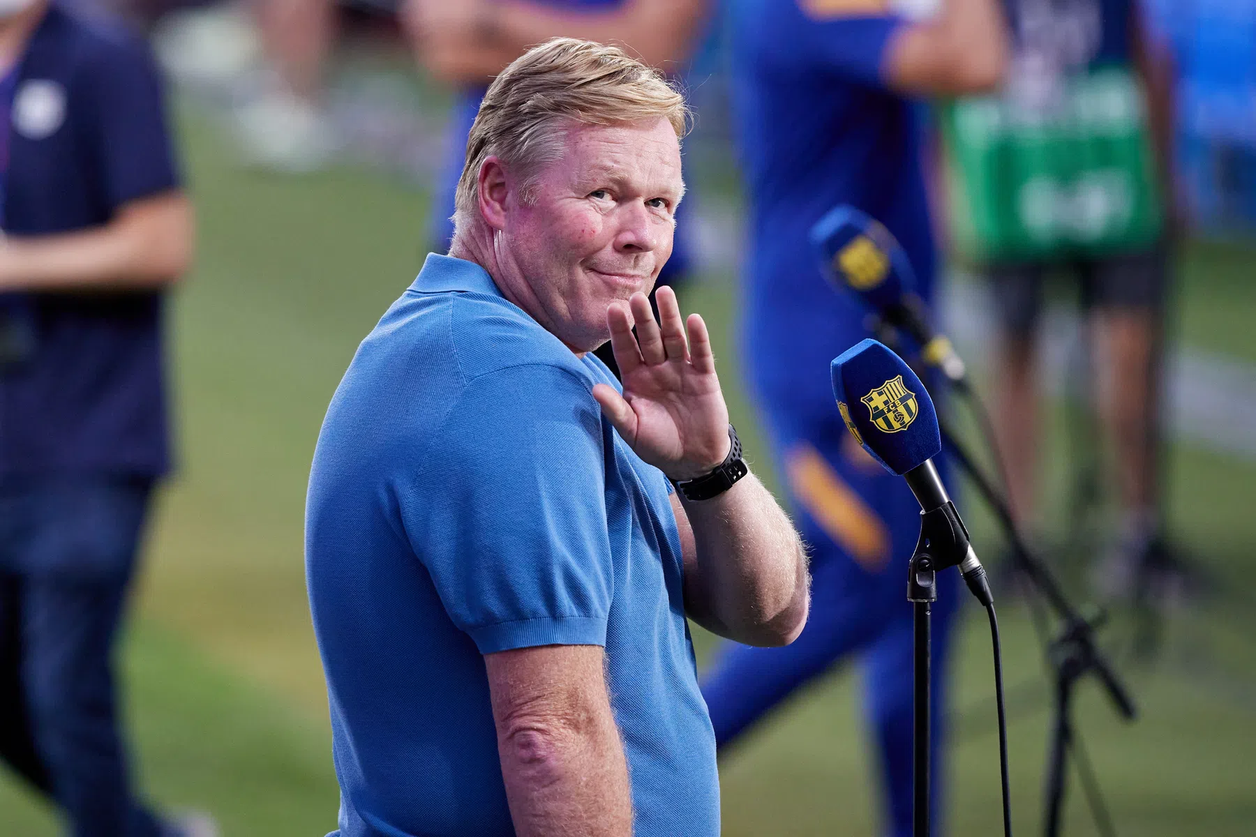 Koeman over De Jong: 'Geen Neymar? Nee, bij voorzetten is Luuk gevaarlijker'