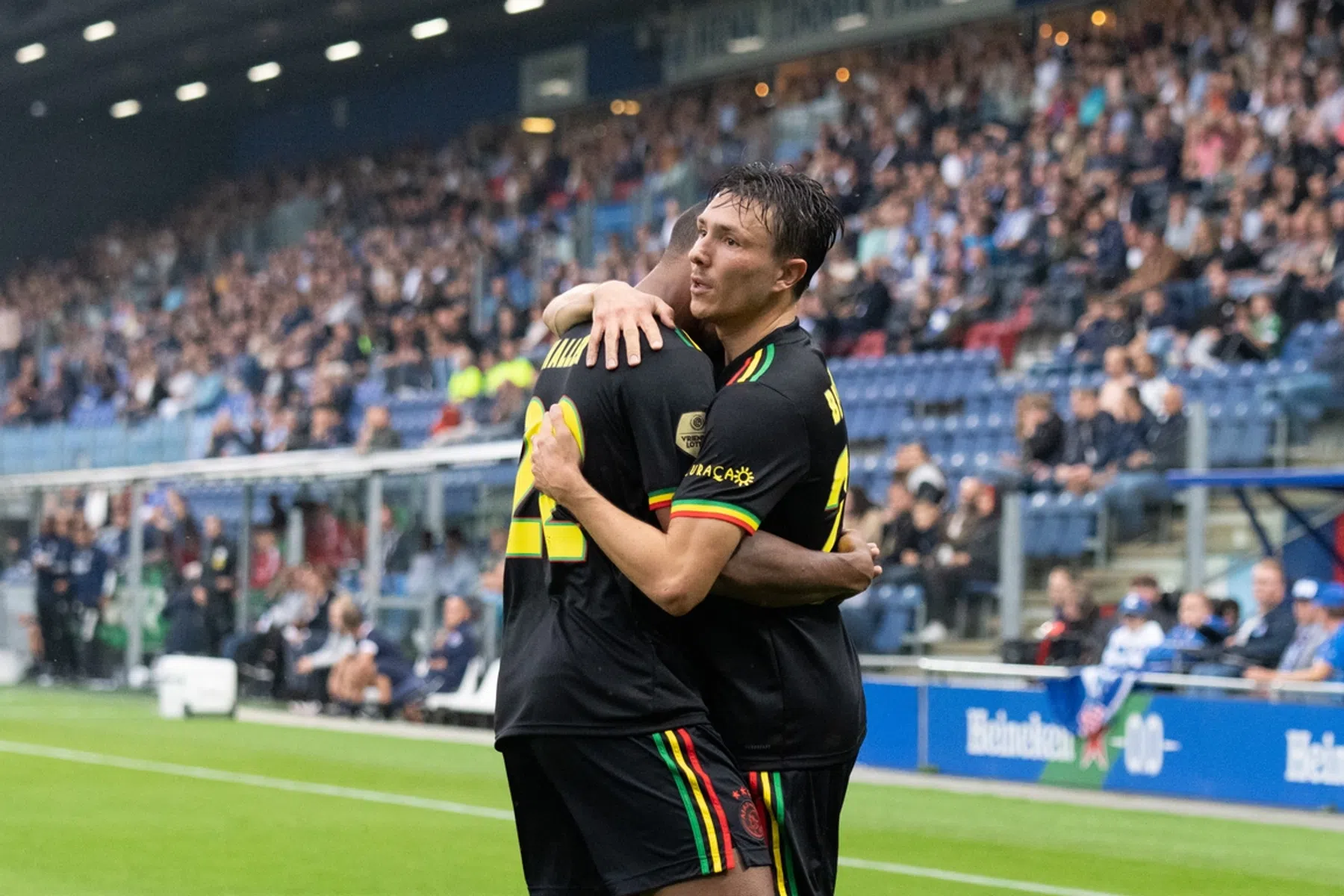 Combinatie Haller-Berghuis helpt Ajax in generale voor CL-start
