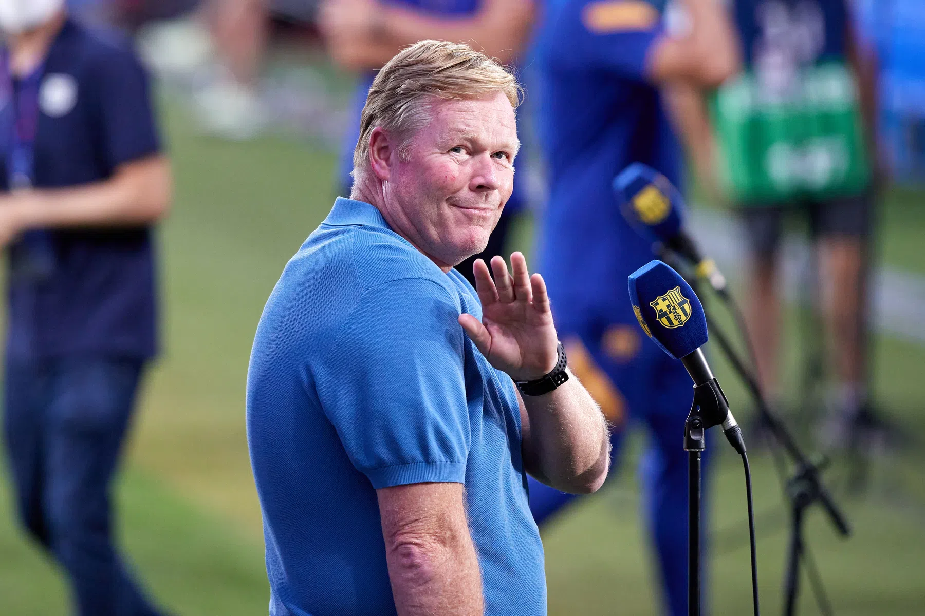 De aardigheid van een vergeefs hozende Ronald Koeman