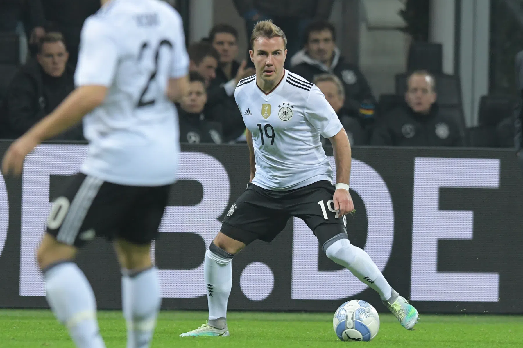 Götze belde met Mannschaft-bondscoach Flick: 'Hij heeft wat zaken uitgelegd'