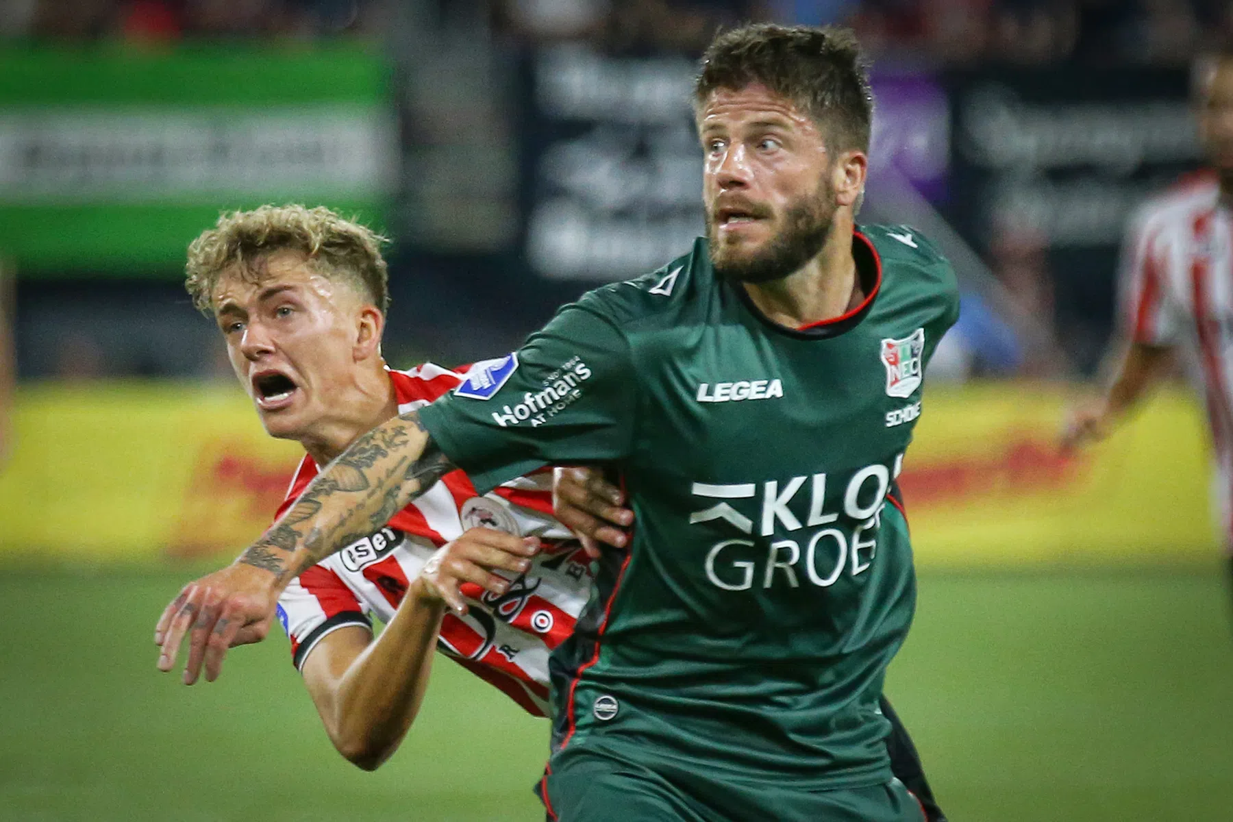 NEC zit ook Sparta dwars en sluipt de topdrie binnen