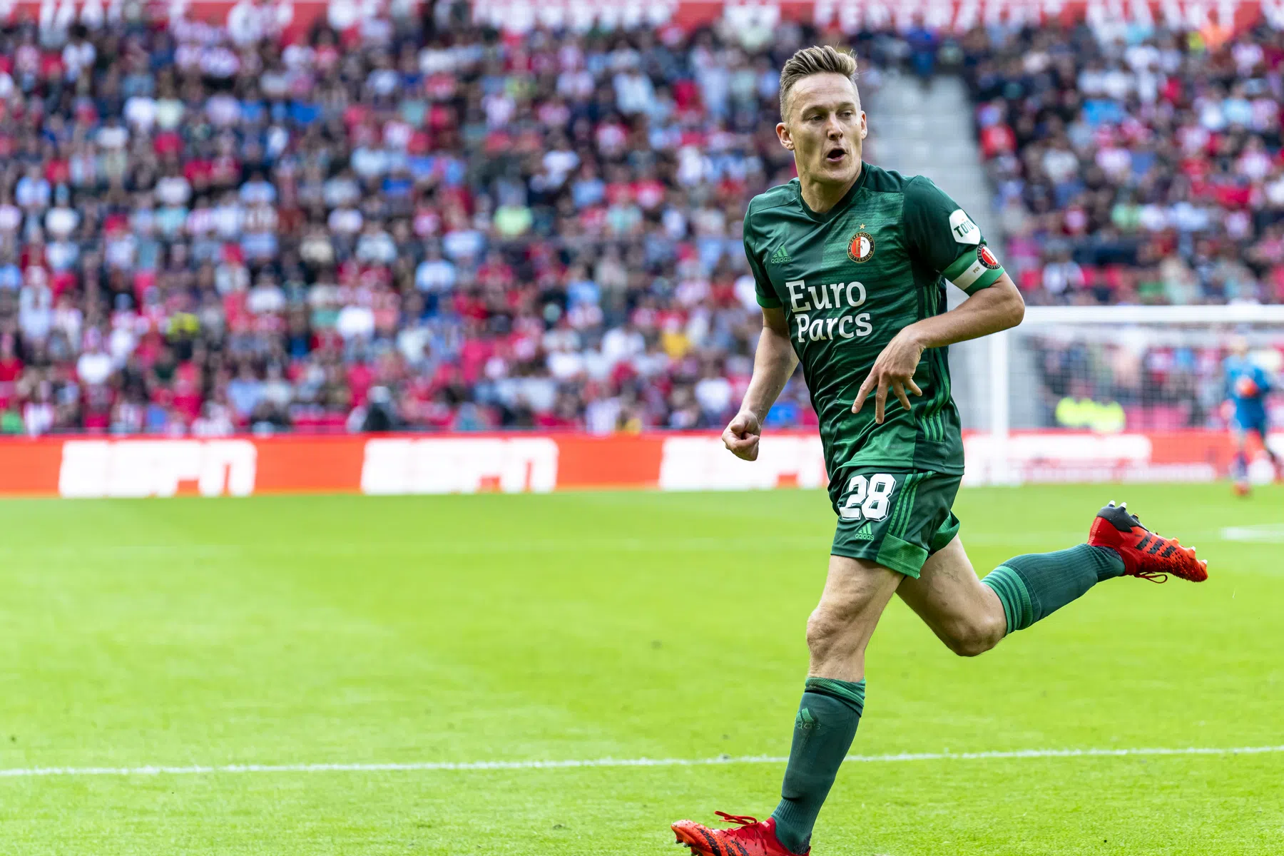 Lopen, lopen, lopen: het grote verschil tussen Feyenoord en PSV