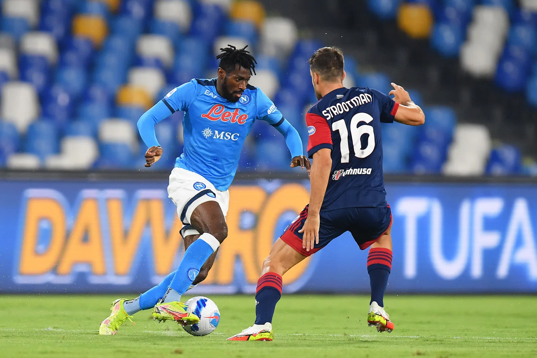 Ook Strootman en co ondervinden kracht perfect Napoli