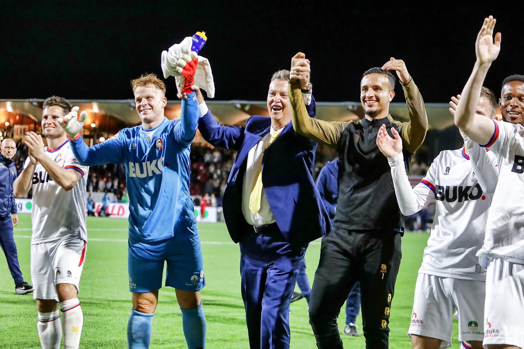 Louis van Gaal terug bij Telstar: twee dagen totaaltheater