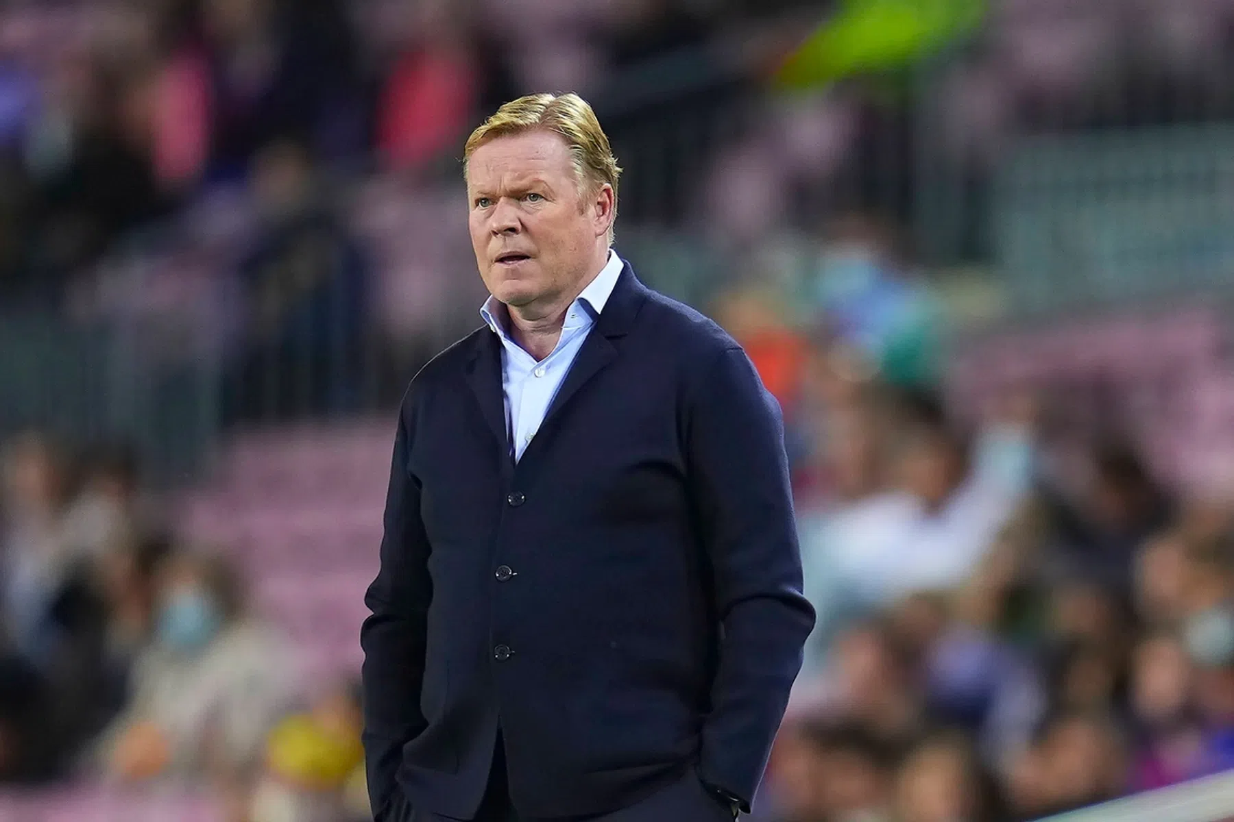 Koeman neemt het na Clásico-dreun op voor uitgefloten Luuk de Jong