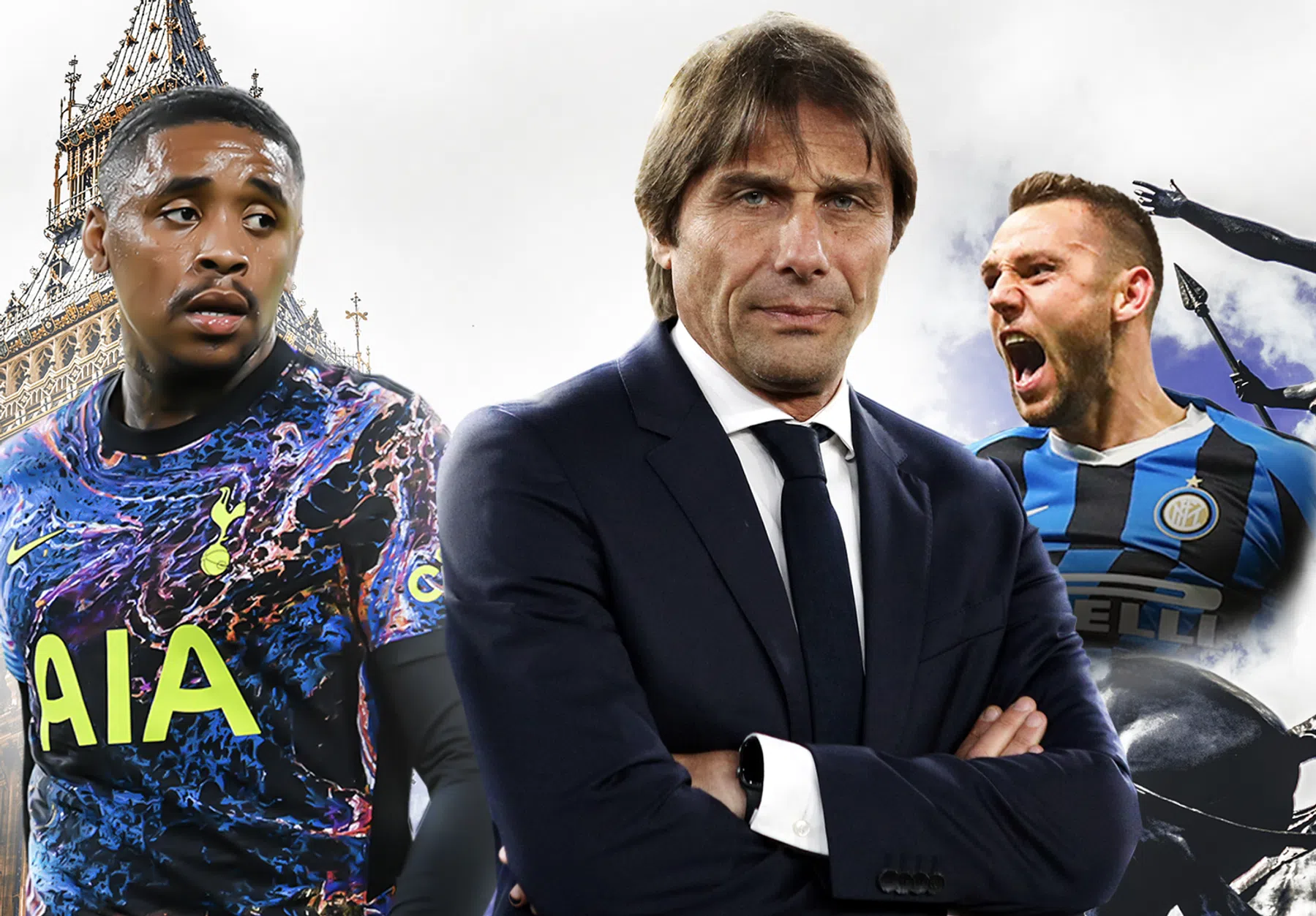 'Komst Conte is slecht nieuws voor Bergwijn en goed nieuws voor De Vrij'