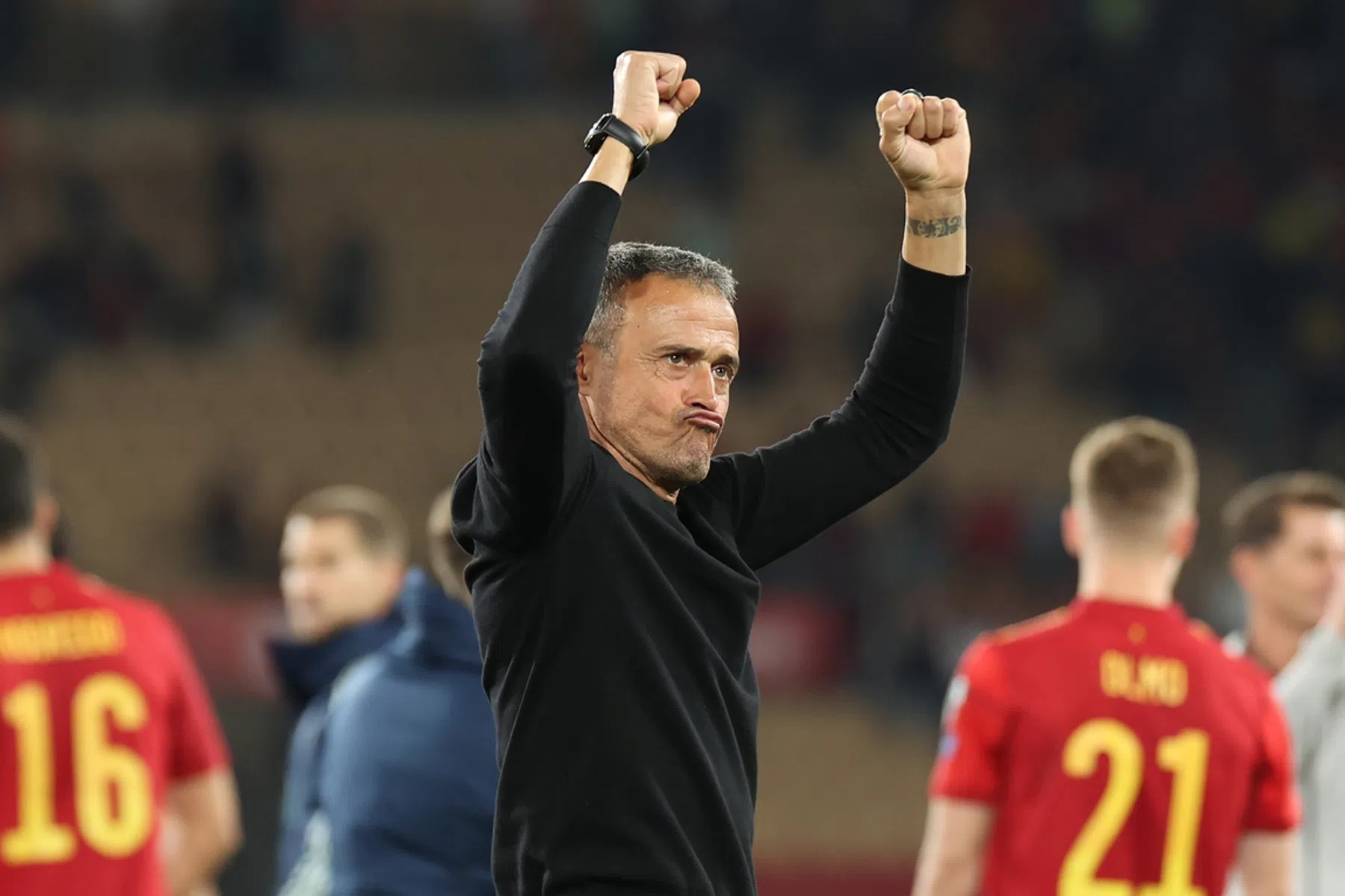 Geniale reactie Luis Enrique op Manchester United-gerucht