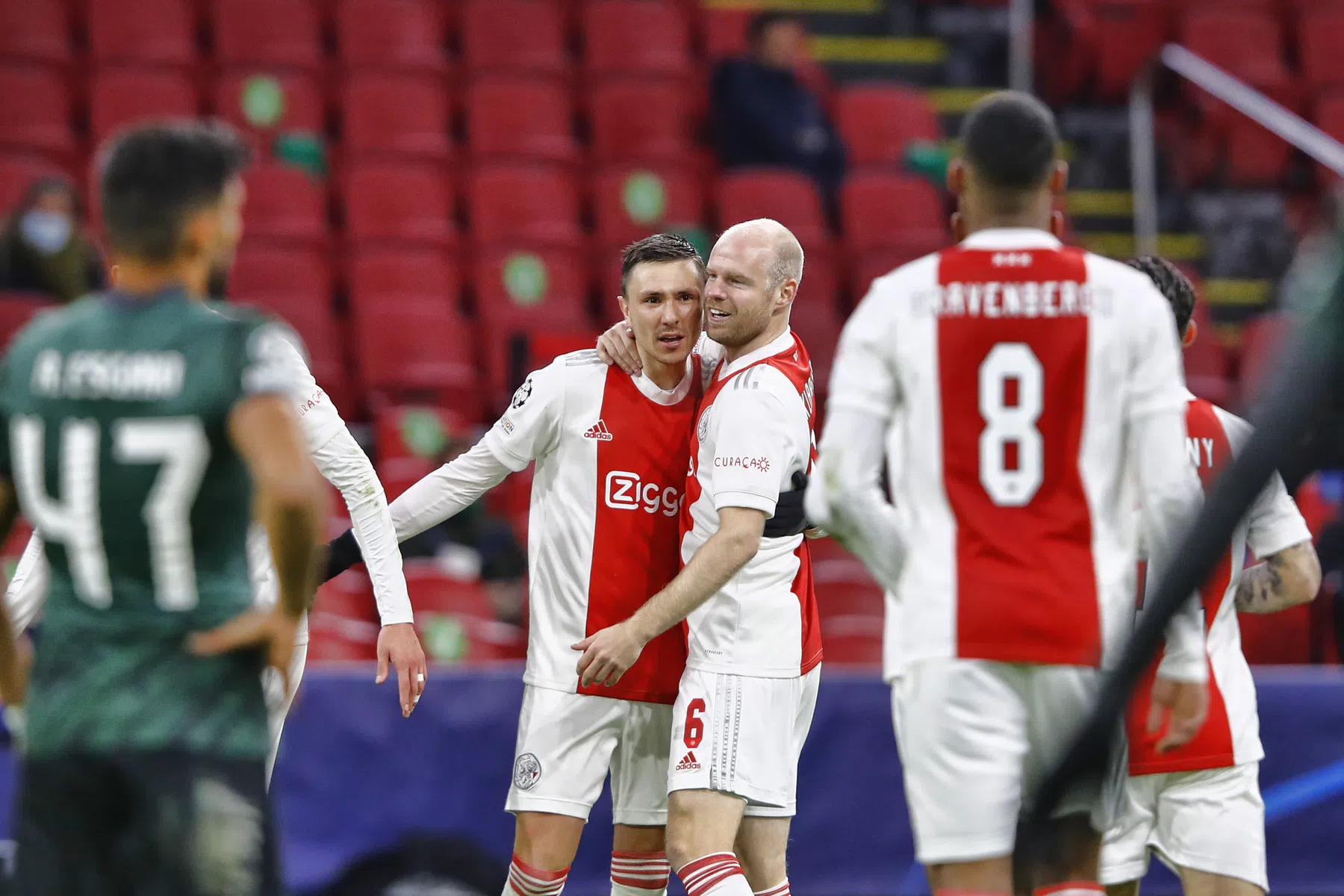 Ajax meldt zich met perfecte groepsfase in zeer fraai gezelschap