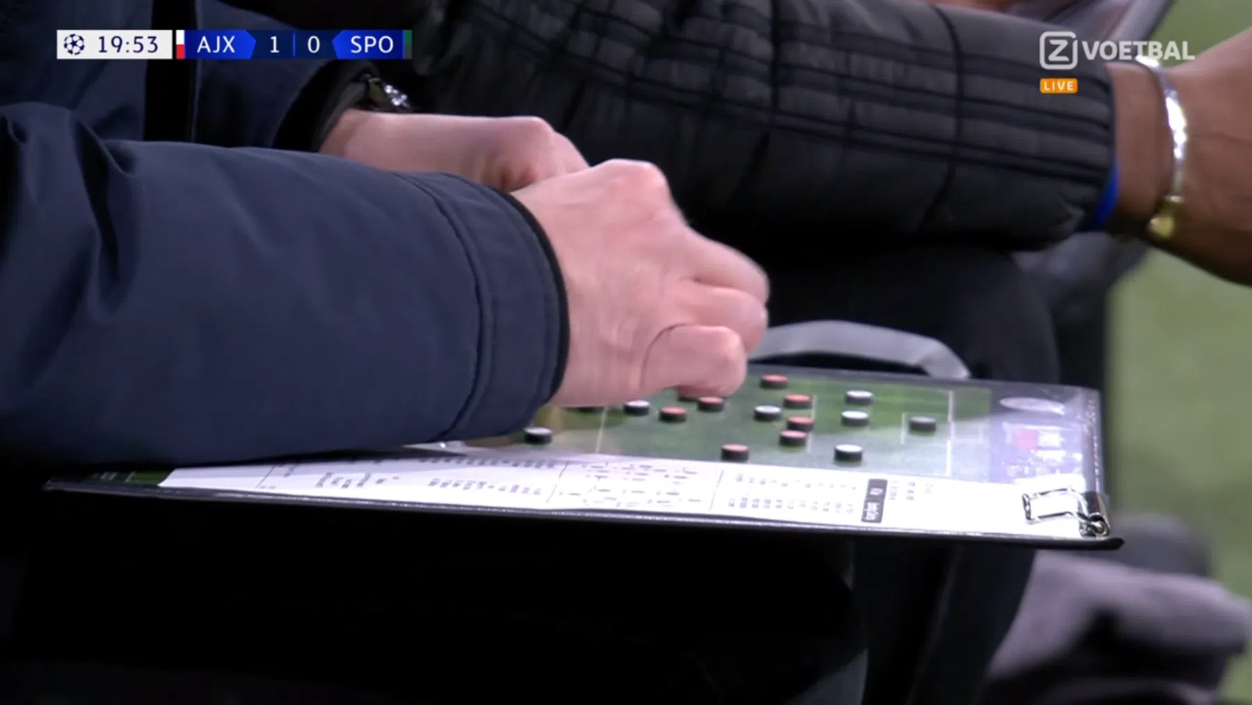 Dit tactische probleem loste Erik ten Hag op met magneetjes