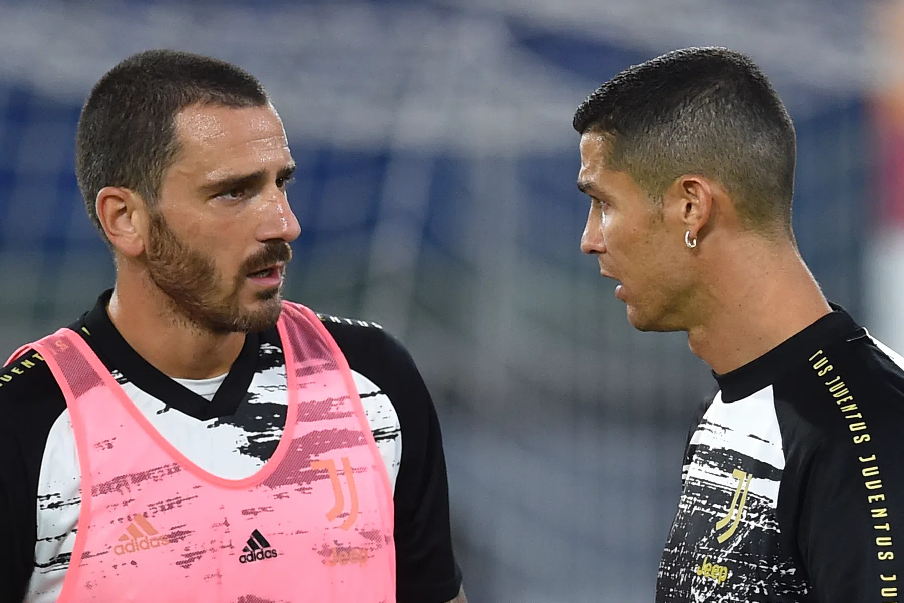 Bonucci waarschuwt Ronaldo voor 'pijn' in play-offs