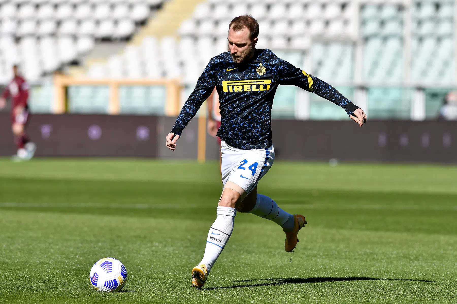 Eriksen schiet met scherp: trainingsbeeld als extra sollicitatie