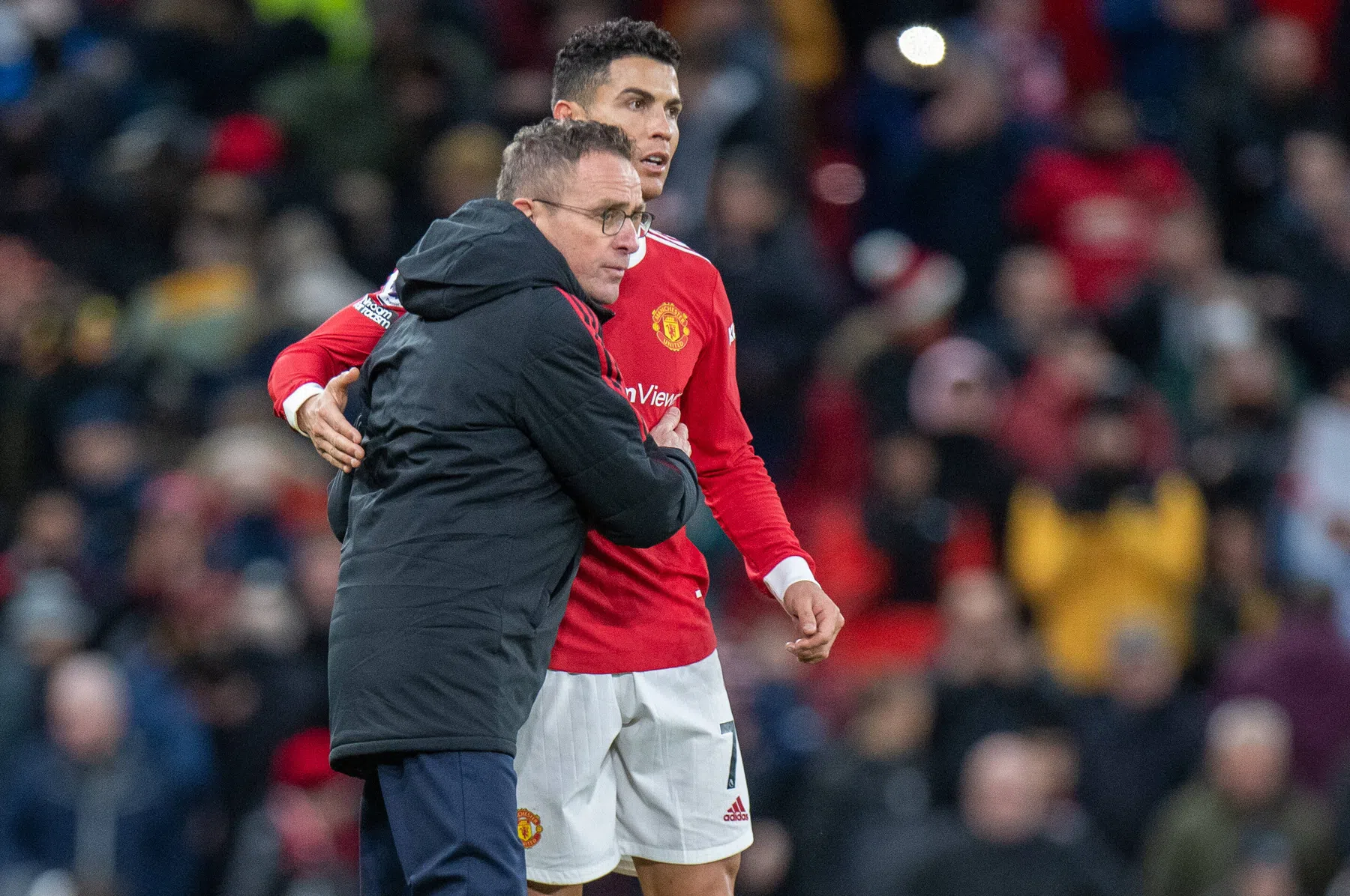 Ronaldo verdedigt Rangnick na moeizame start in Manchester 