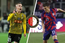 Thumbnail for article: Feyenoord haalt met Bassett en Walemark het bord van schoot