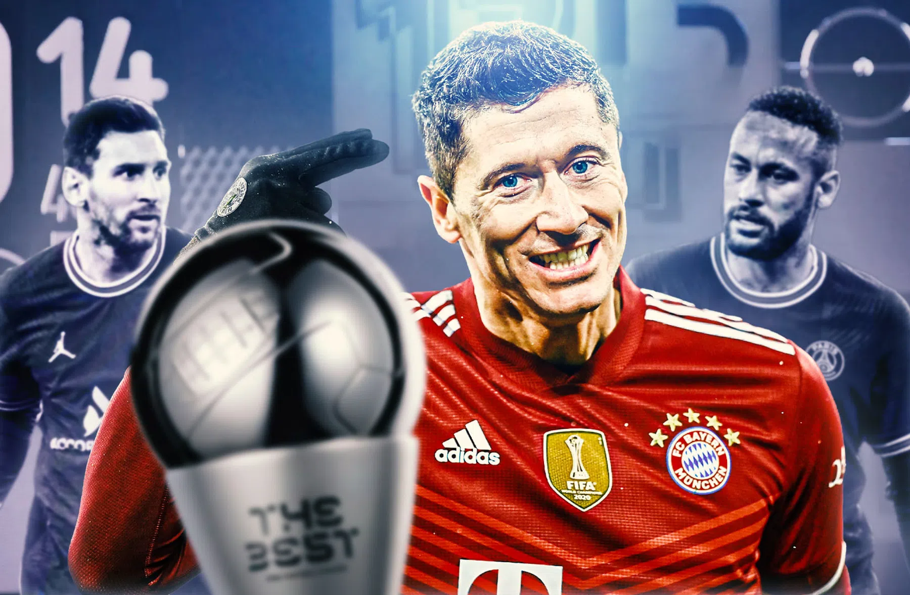 'Oncollegiaal van Messi dat hij niet op Lewandowski stemt'