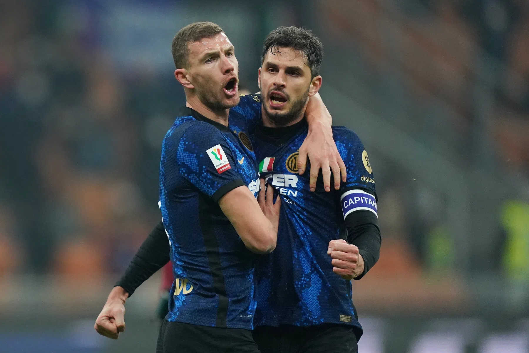 Internazionale ontsnapt door spectaculaire volley Ranocchia