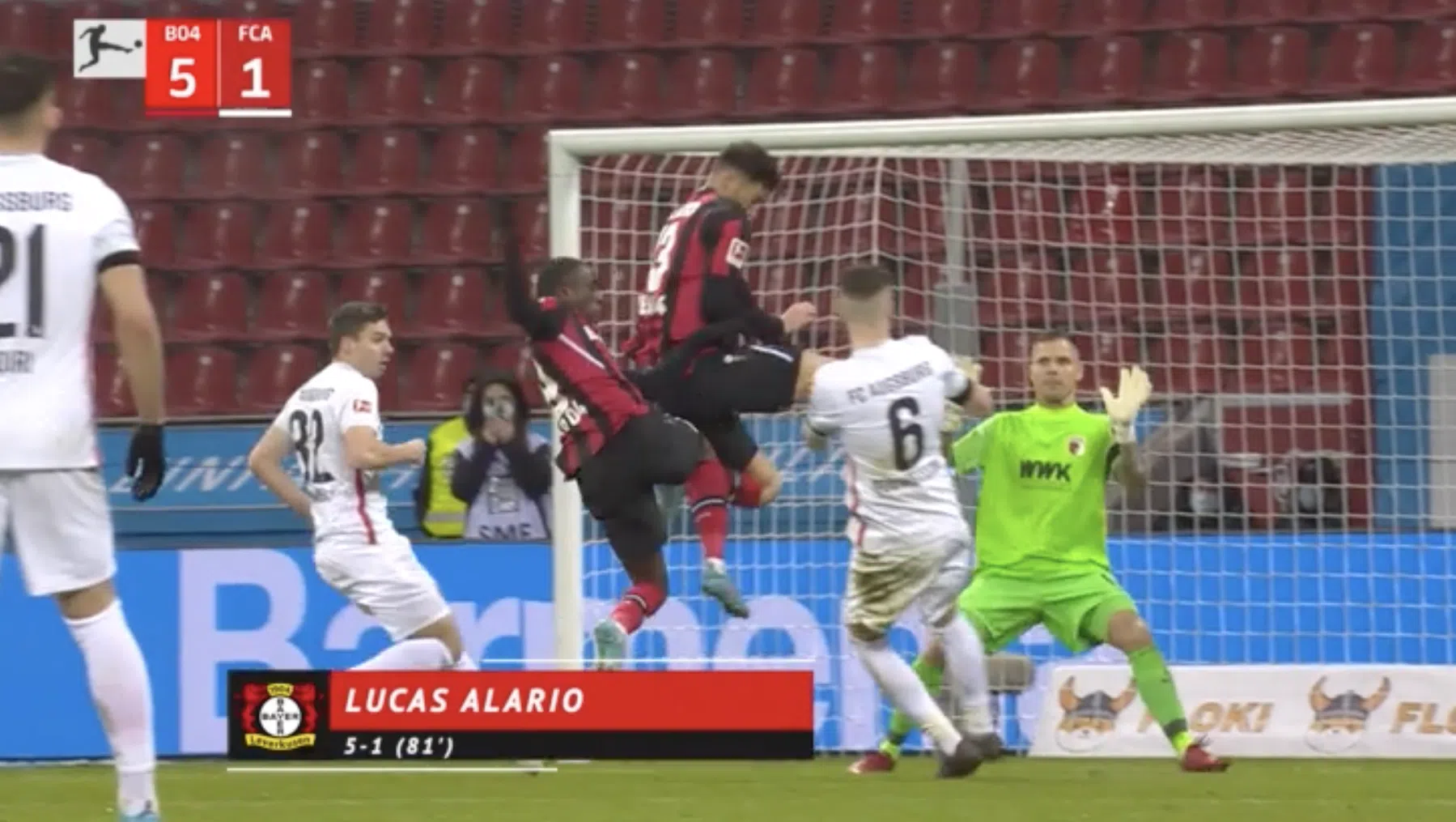 Diaby met hattrick goud waard voor Leverkusen