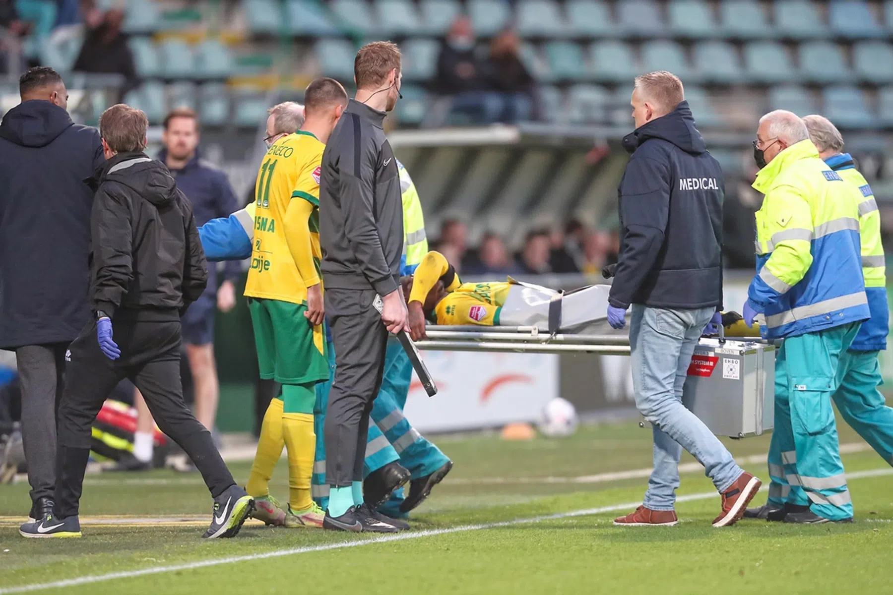 Flinke klap voor Elia: seizoen ten einde door zware enkelblessure