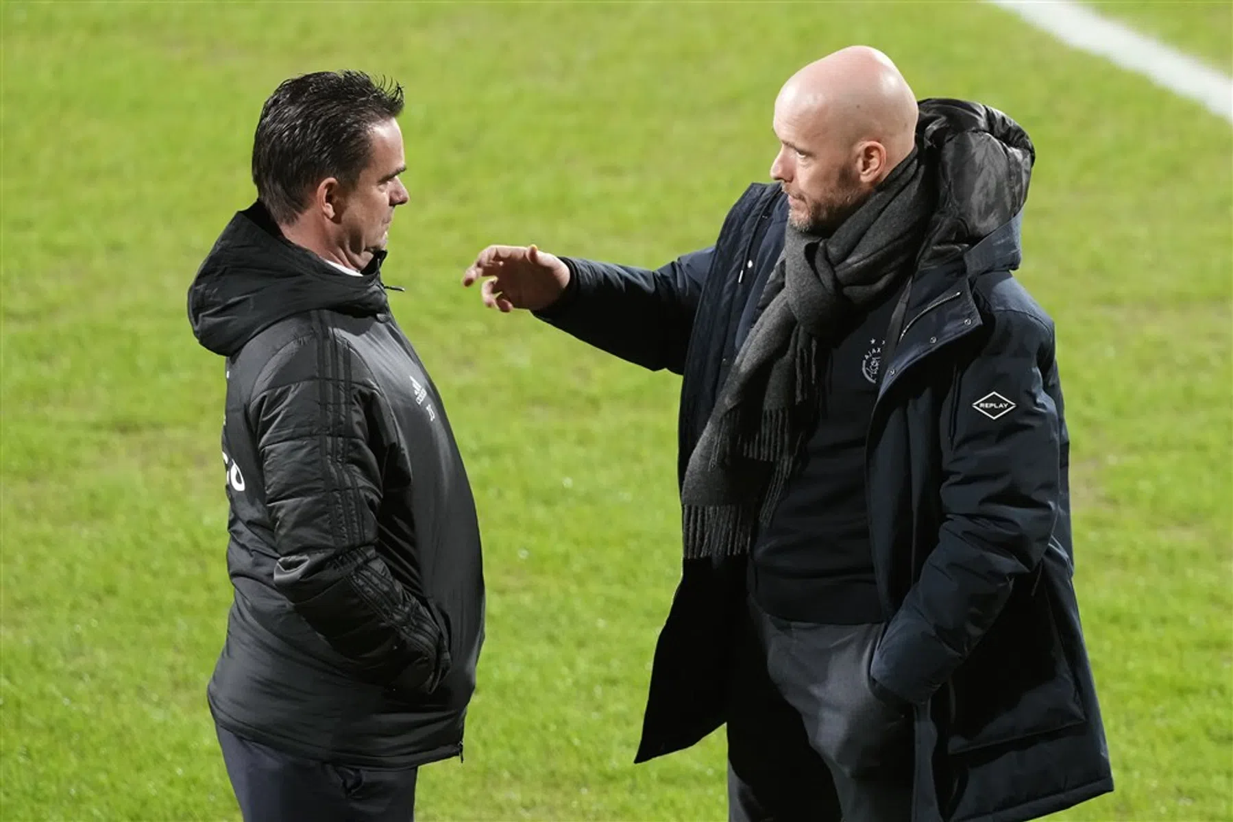 Ten Hag: 'Mijn vriendschap met Overmars verandert niet'