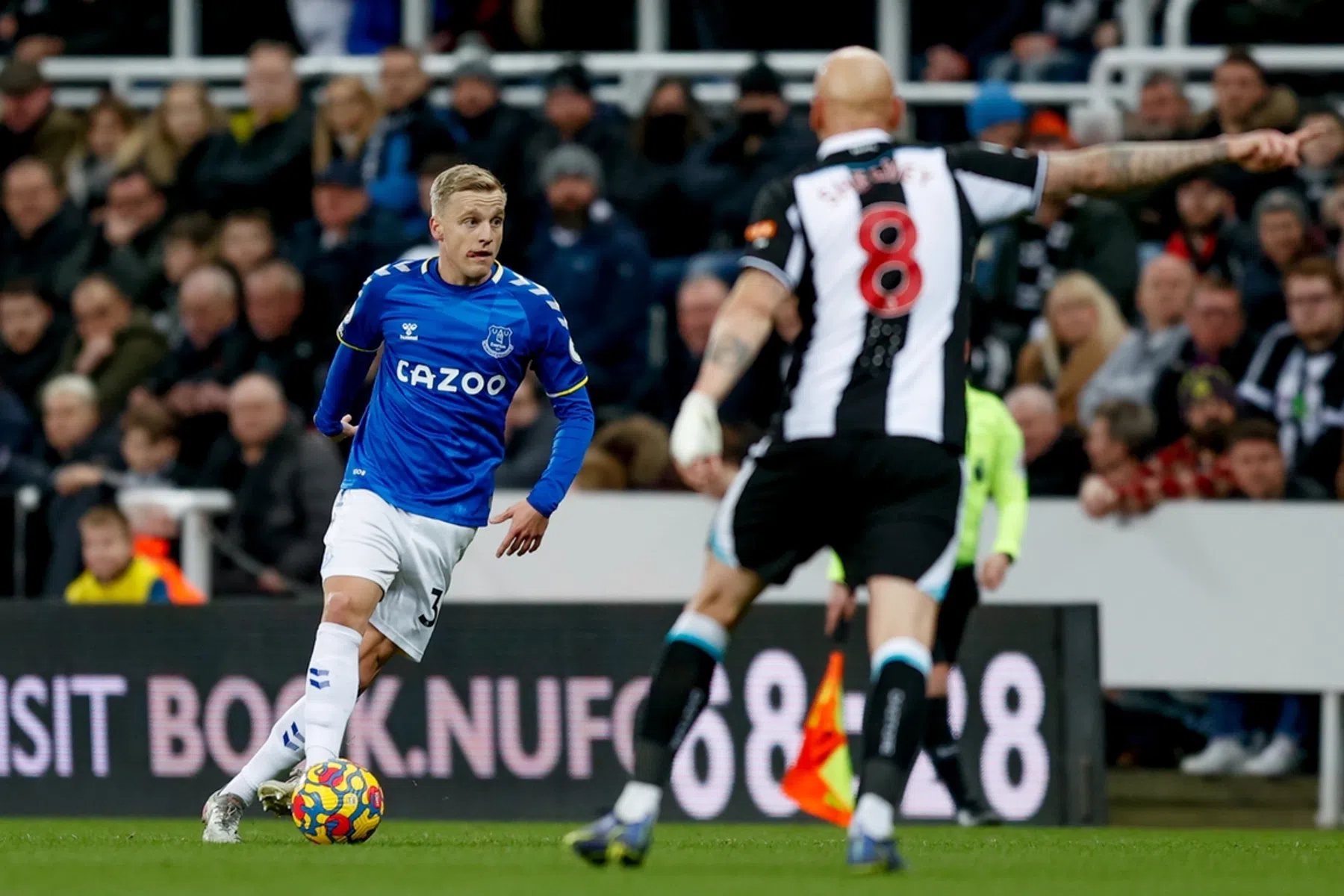 Van de Beek blijft kritisch op zichzelf na veelbelovende start bij Everton