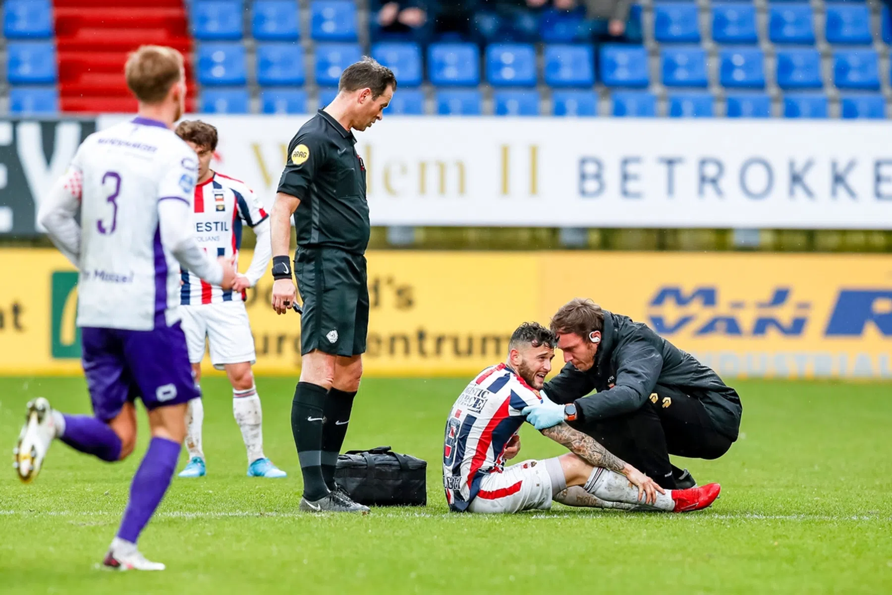 Tegenvaller voor Willem II met belangrijke weken in aantocht