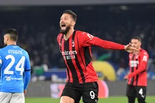 Thumbnail for article: Giroud laat zich niet uit de wedstrijd schoppen en brengt Milan weer aan kop