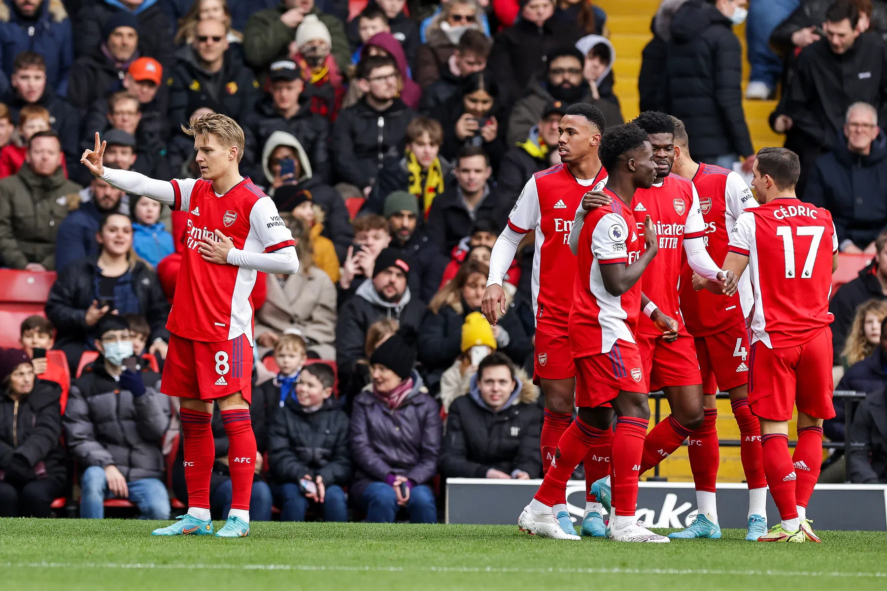 Genieten geblazen bij Watford-Arsenal: prachtgoals en vloeiende combinaties