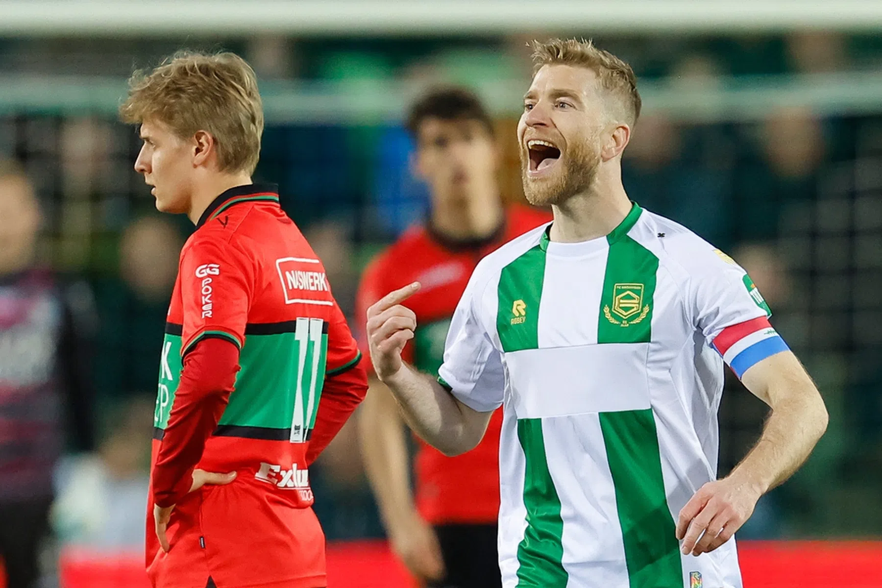 Goalgetter De Leeuw wil met extra jaar de Groningse recordboeken in