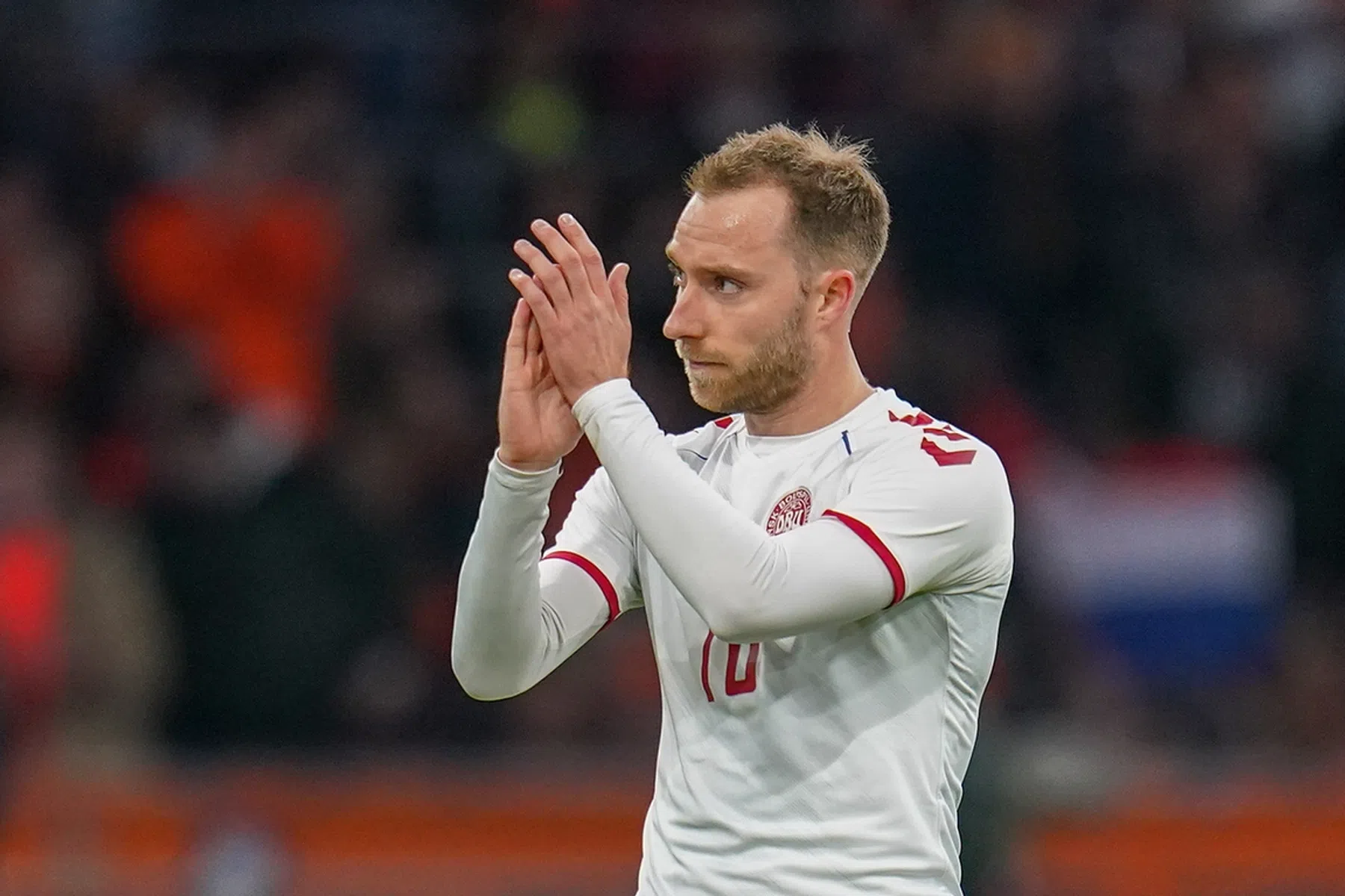 Eriksen wil aandacht voor voetbal: 'Niet voor die gast die een paar minuten weg was' 