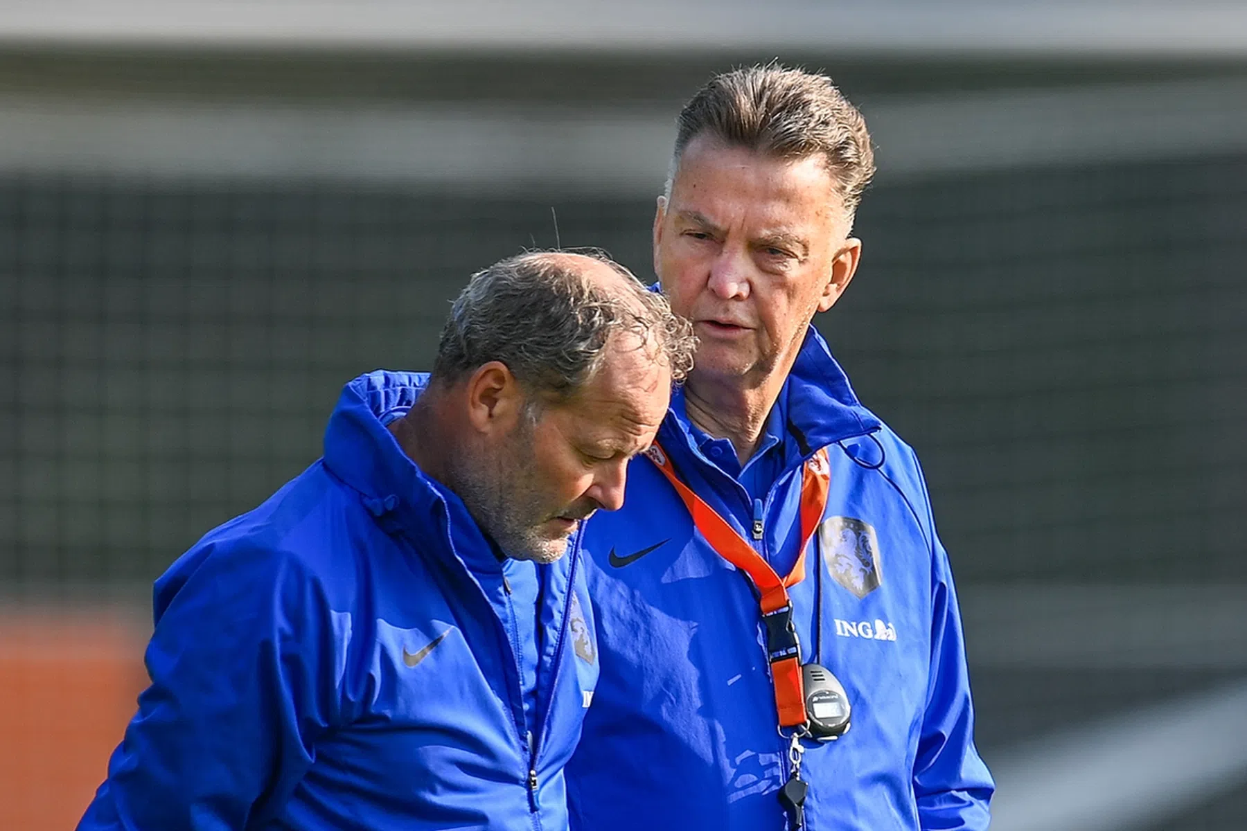 Blind over Van Gaal: 'Bewonderenswaardig hoe hij ermee omgaat'