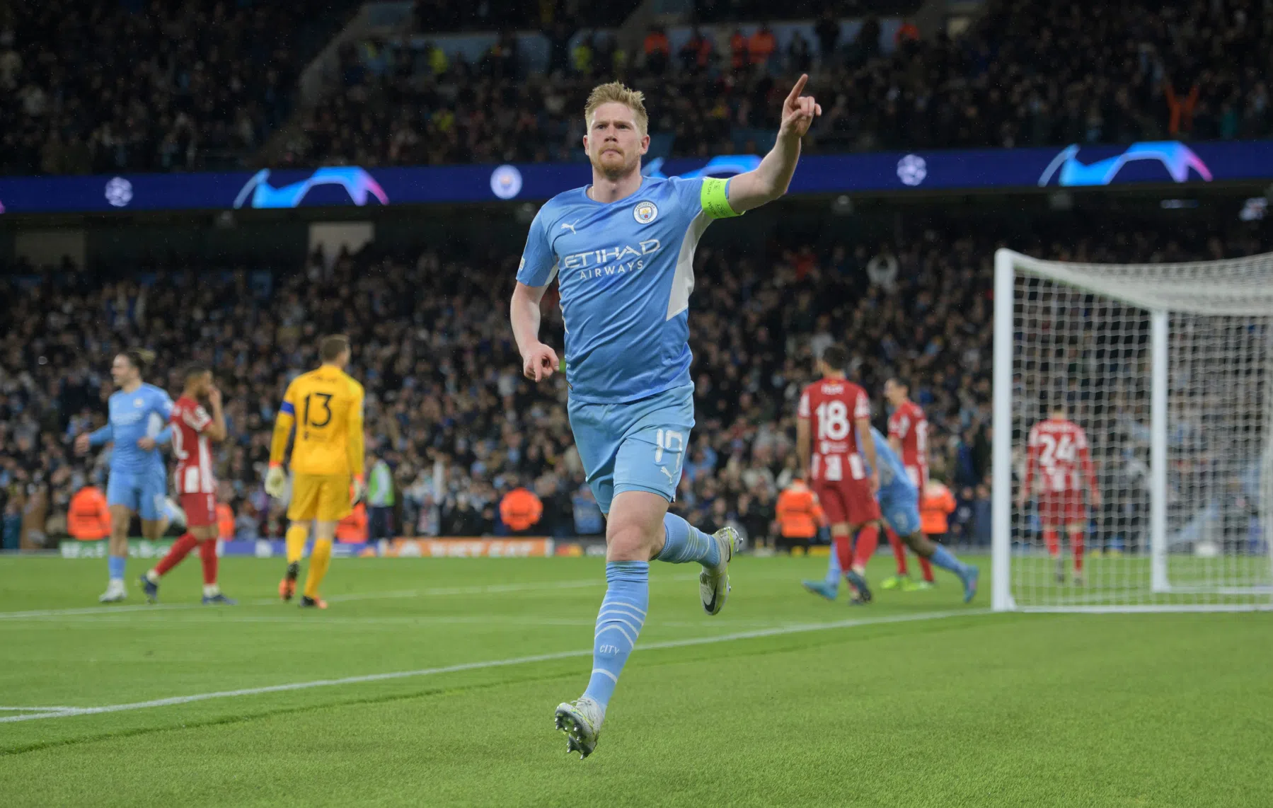De Bruyne en Foden bevrijden City op zware avond tegen Atlético