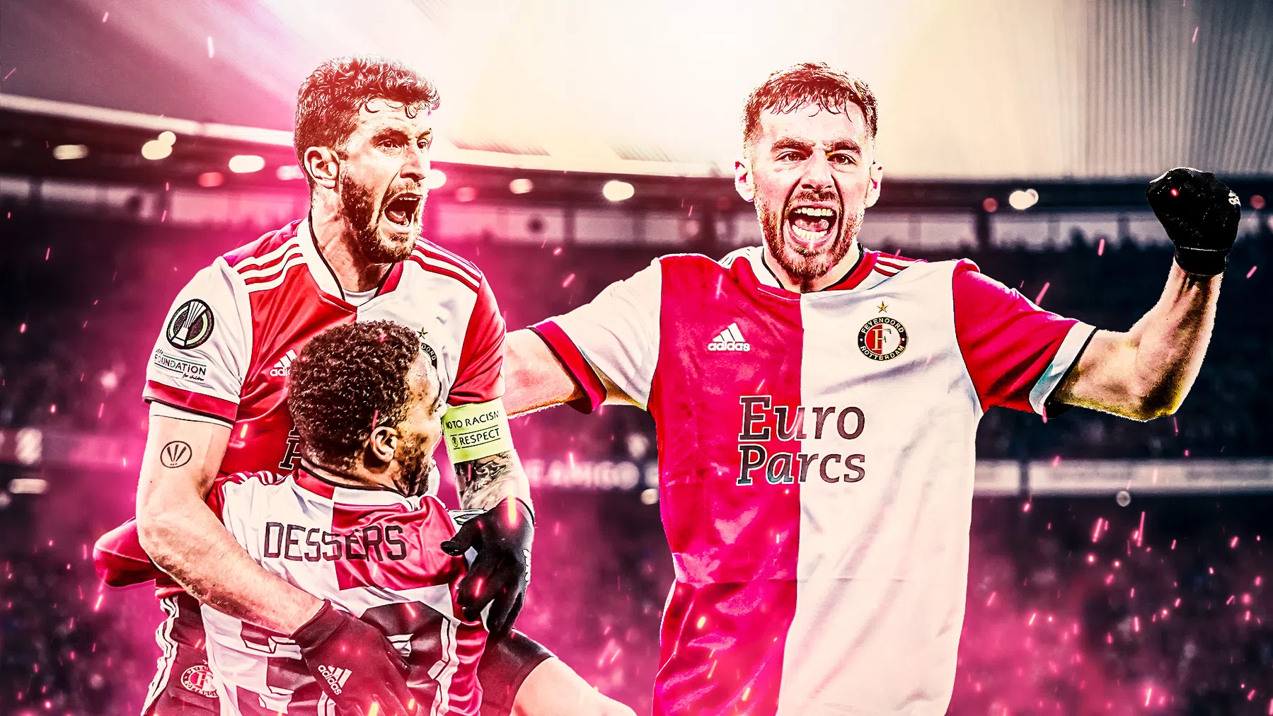 Feyenoord niet scherp genoeg: 'Conte en Simeone gooien de deur wel dicht'