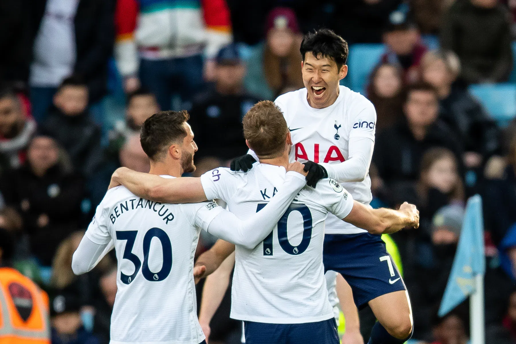 Spurs dendert door richting Champions League: ongekende cijfers Kane en Son