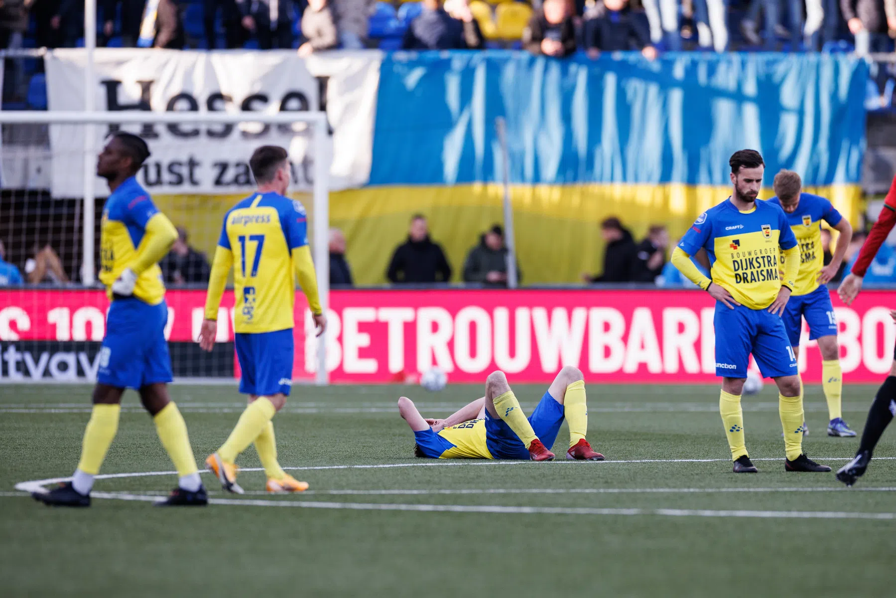 Cambuur door griepgolf flink verzwakt voor Vitesse-uit