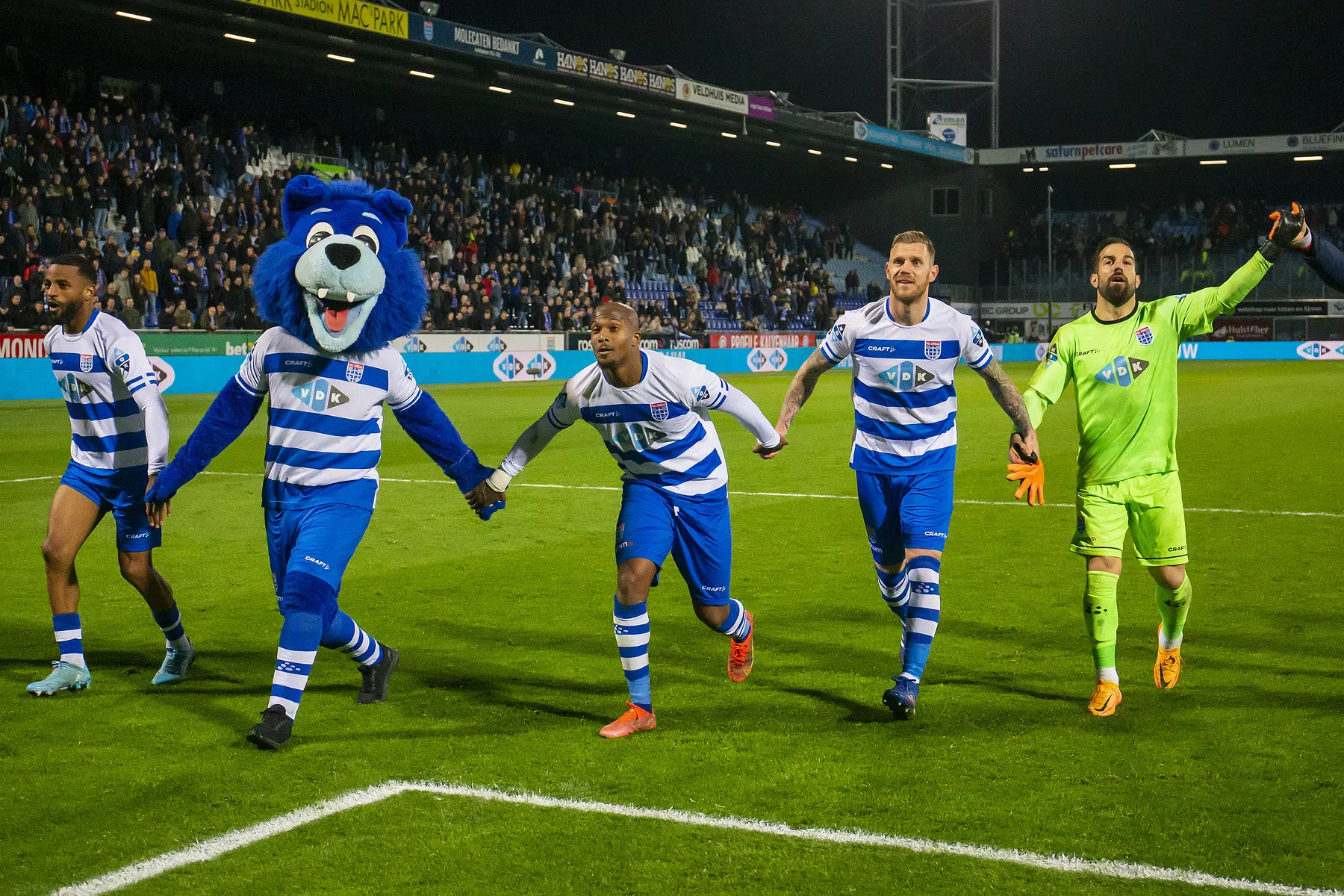 Dit is de Eredivisie-stand in het kalenderjaar 2022