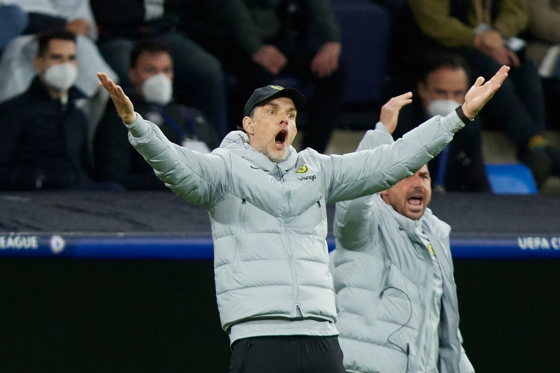 Tuchel hekelt gedrag Poolse arbiter: 'Hij stond te lachen met Ancelotti'