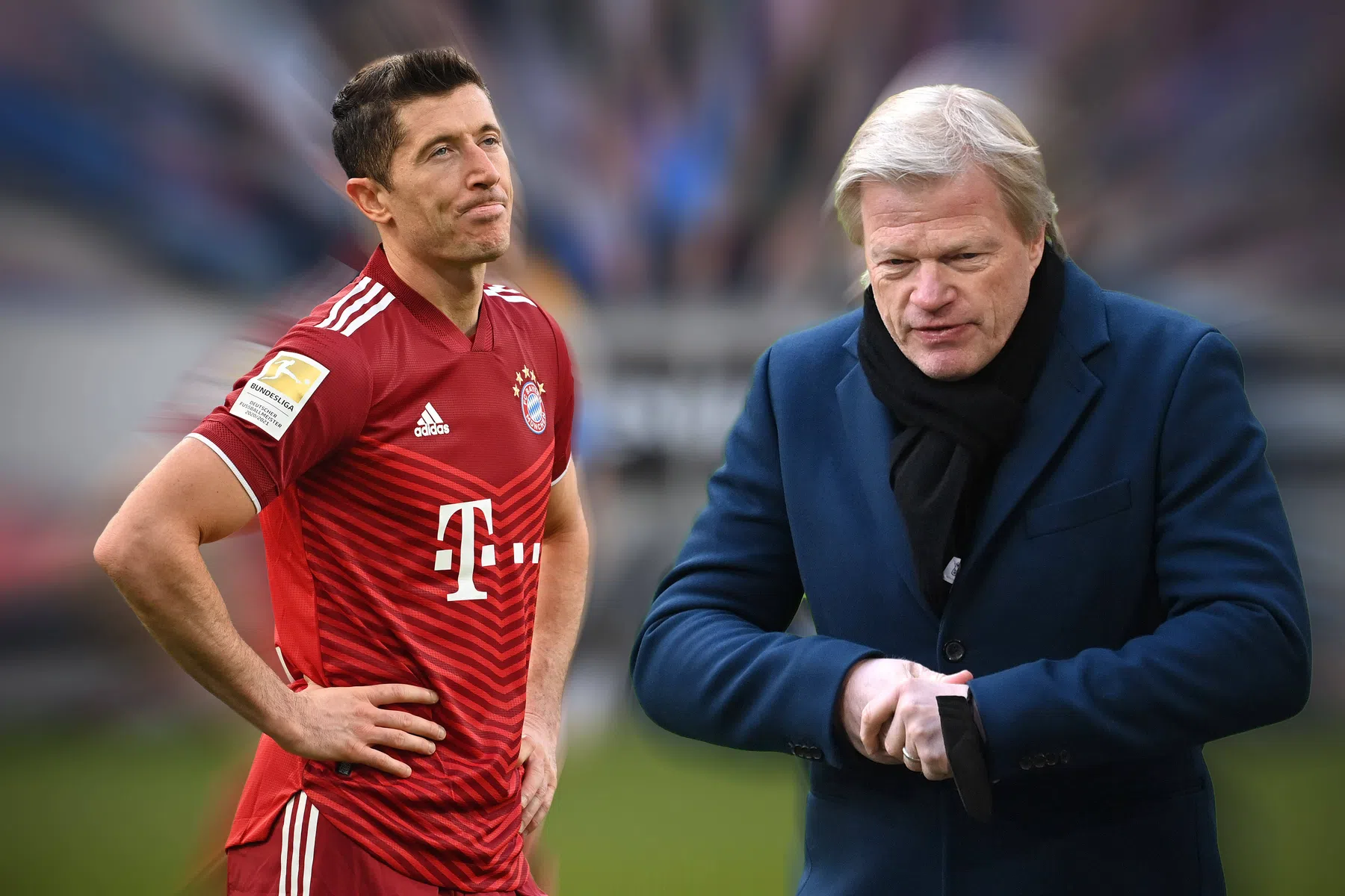 Bayern weerspreekt Lewandowski-vertrek: 'We zouden gek zijn'