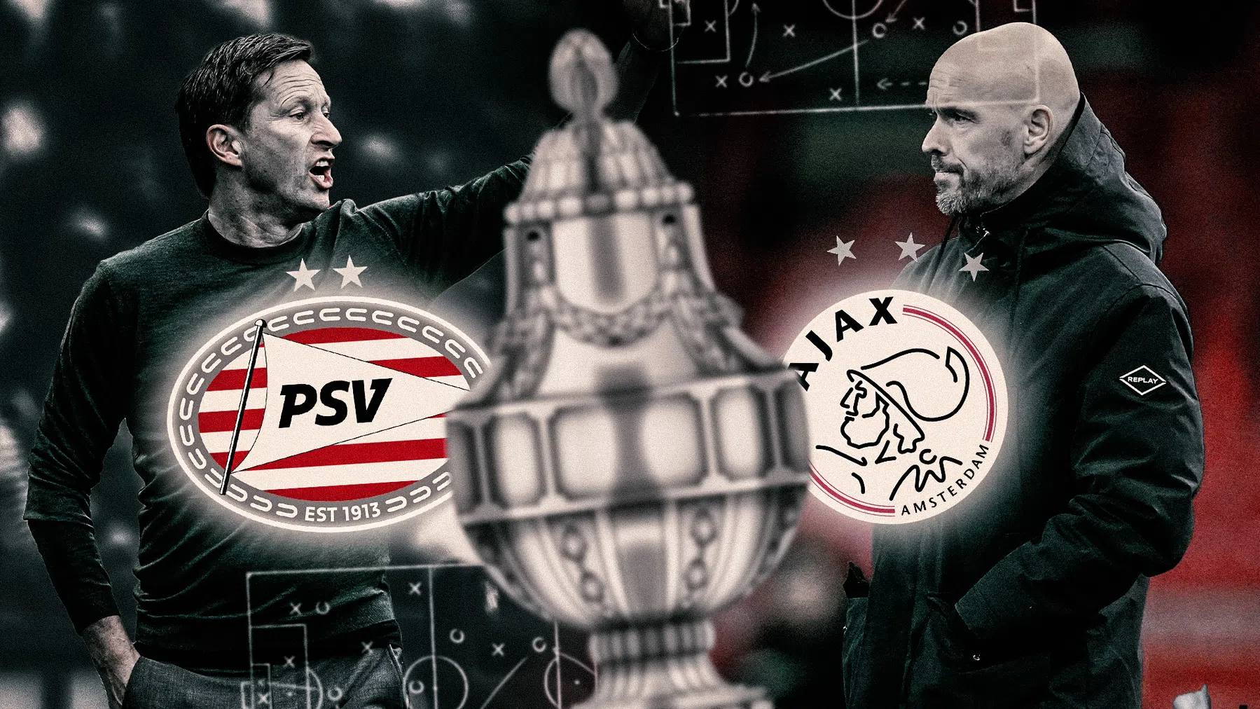 Chaos tegen controle: in het brein van Schmidt en Ten Hag