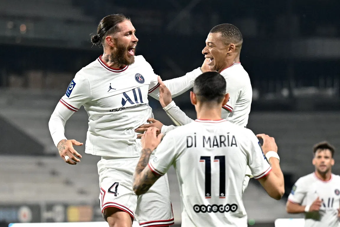 PSG moet titelfeest uitstellen na comeback Marseille