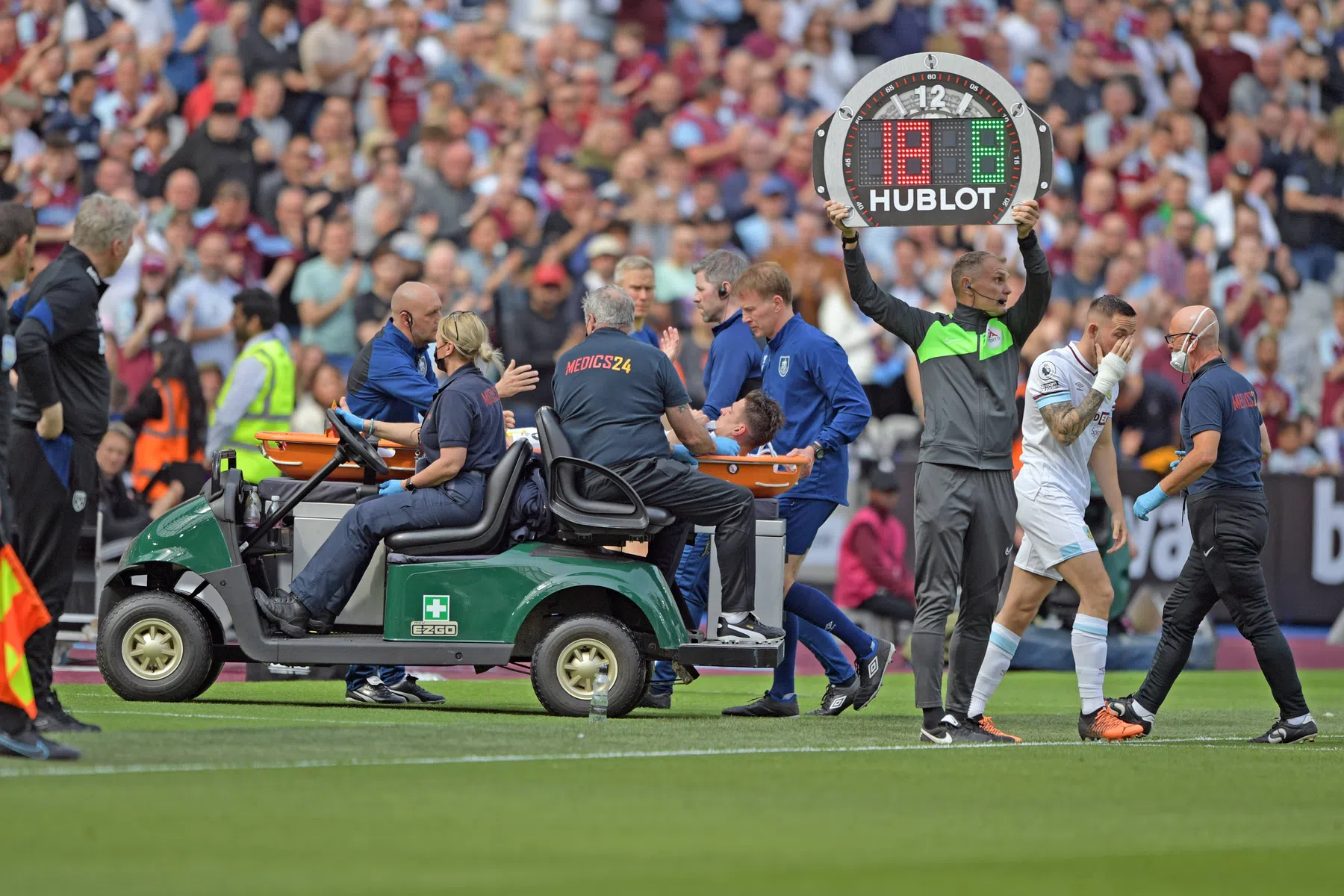 Burnley hoopt Westwood na horrorblessure lach op het gezicht te bezorgen