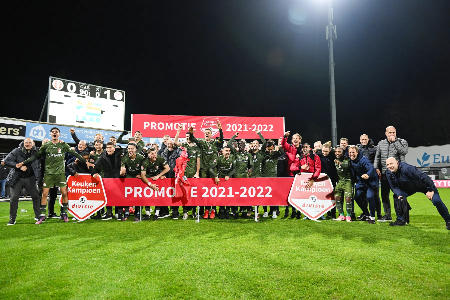 FC Emmen hoopt dat afscheid van de Keuken Kampioen Divisie definitief is