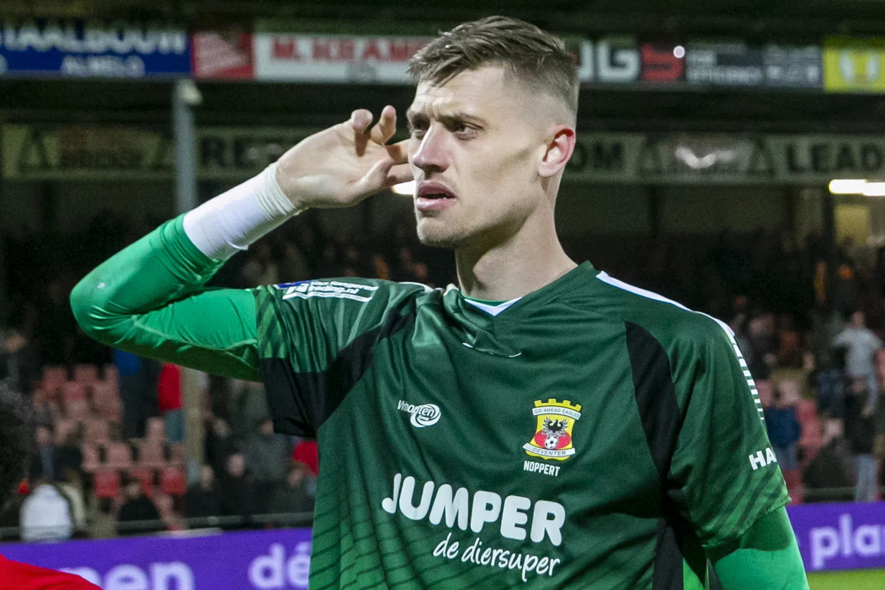 KNVB stemt in met oproep Go Ahead Eagles-fans: Noppert in 'Oranje'