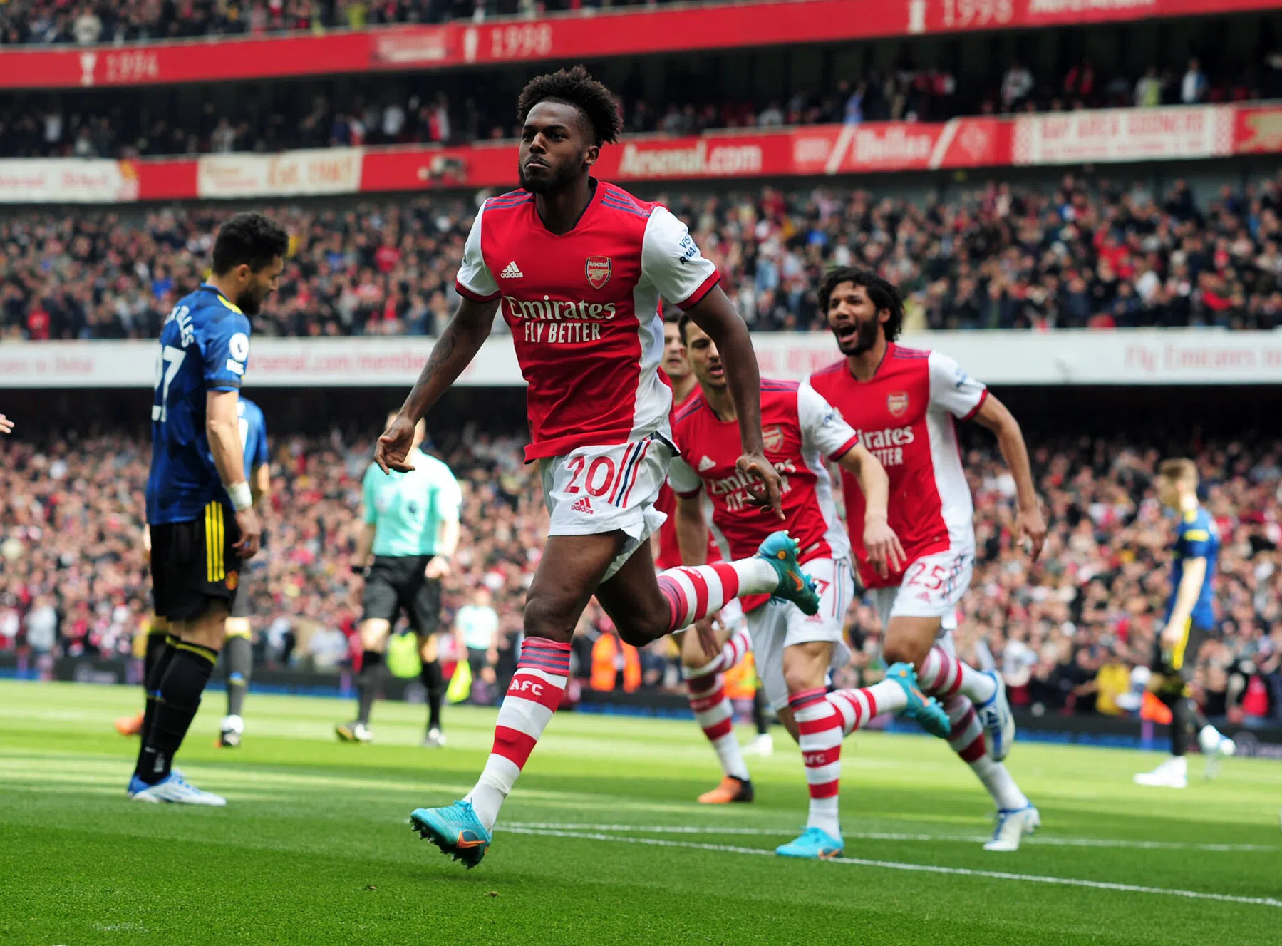 Arsenal deelt nieuwe dreun uit aan United: CL nagenoeg uit beeld voor Ten Hag