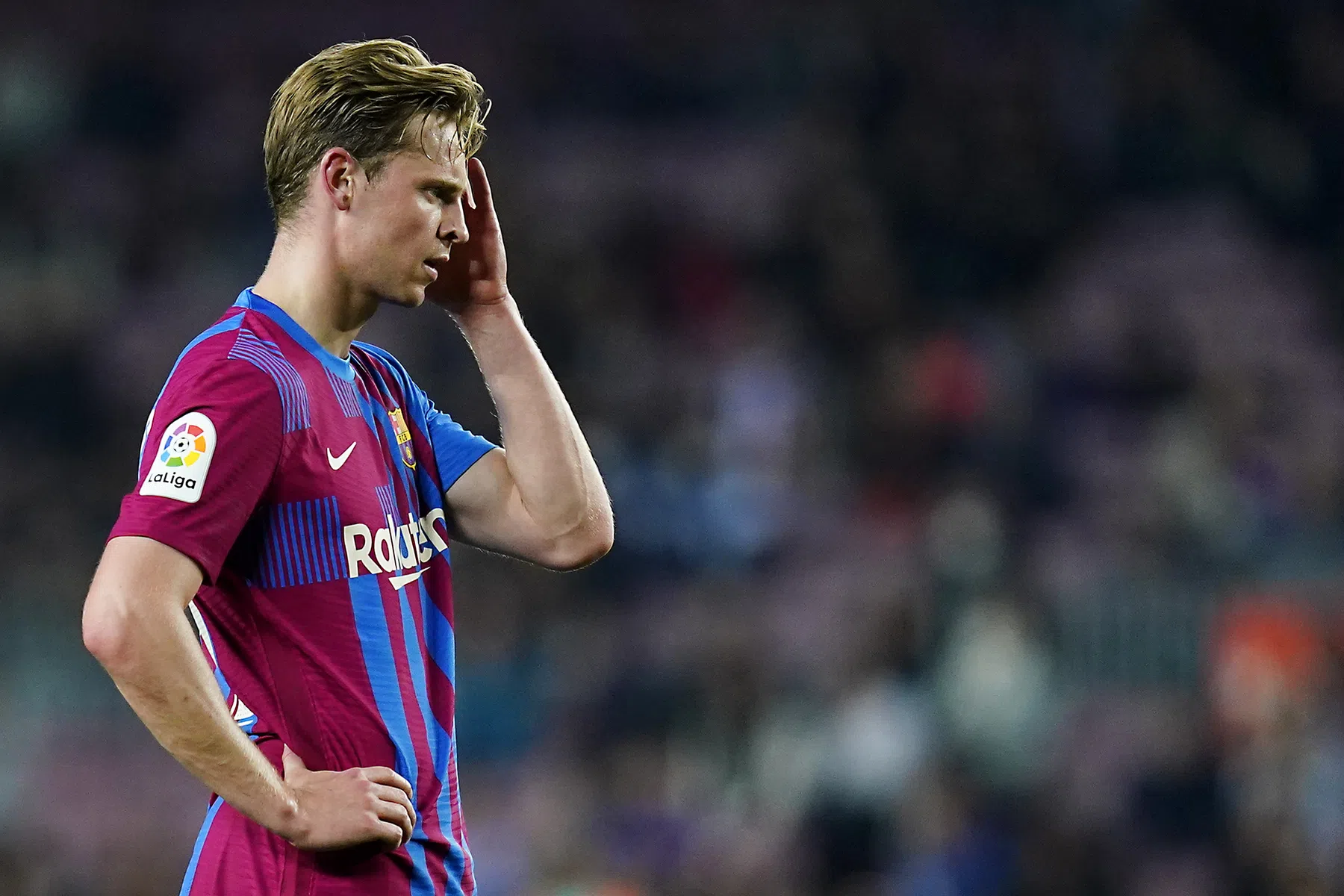 Frenkie heeft de pee in