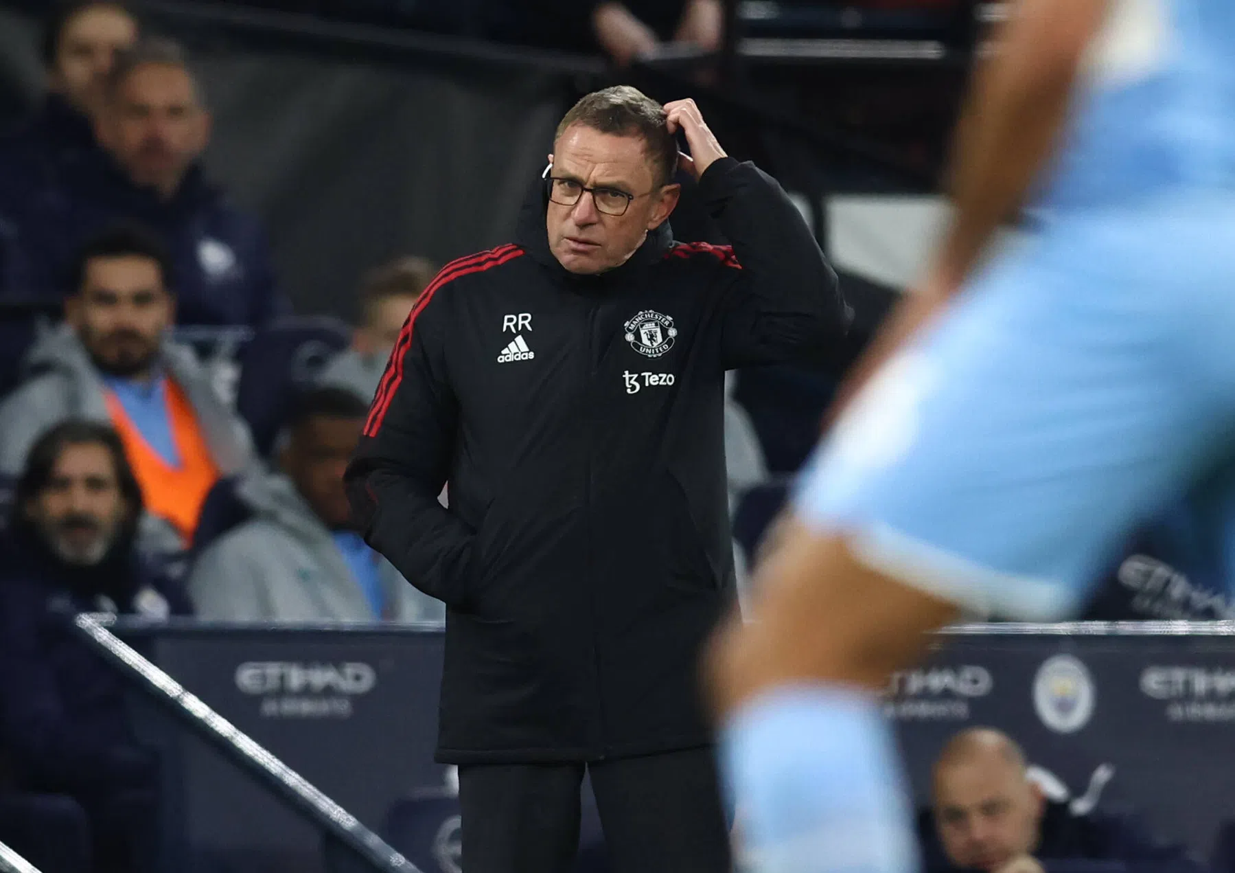 Rangnick om de oren geslagen: 'Het leek op een eerbetoon, een testimonial'