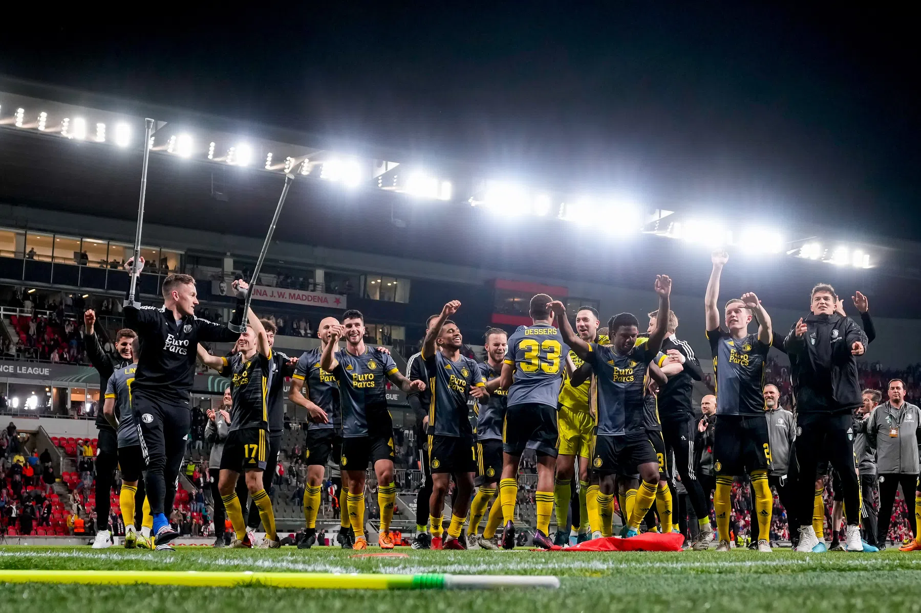 Feyenoord acht UEFA-straf niet op zijn plaats: 'Teleurstellend'