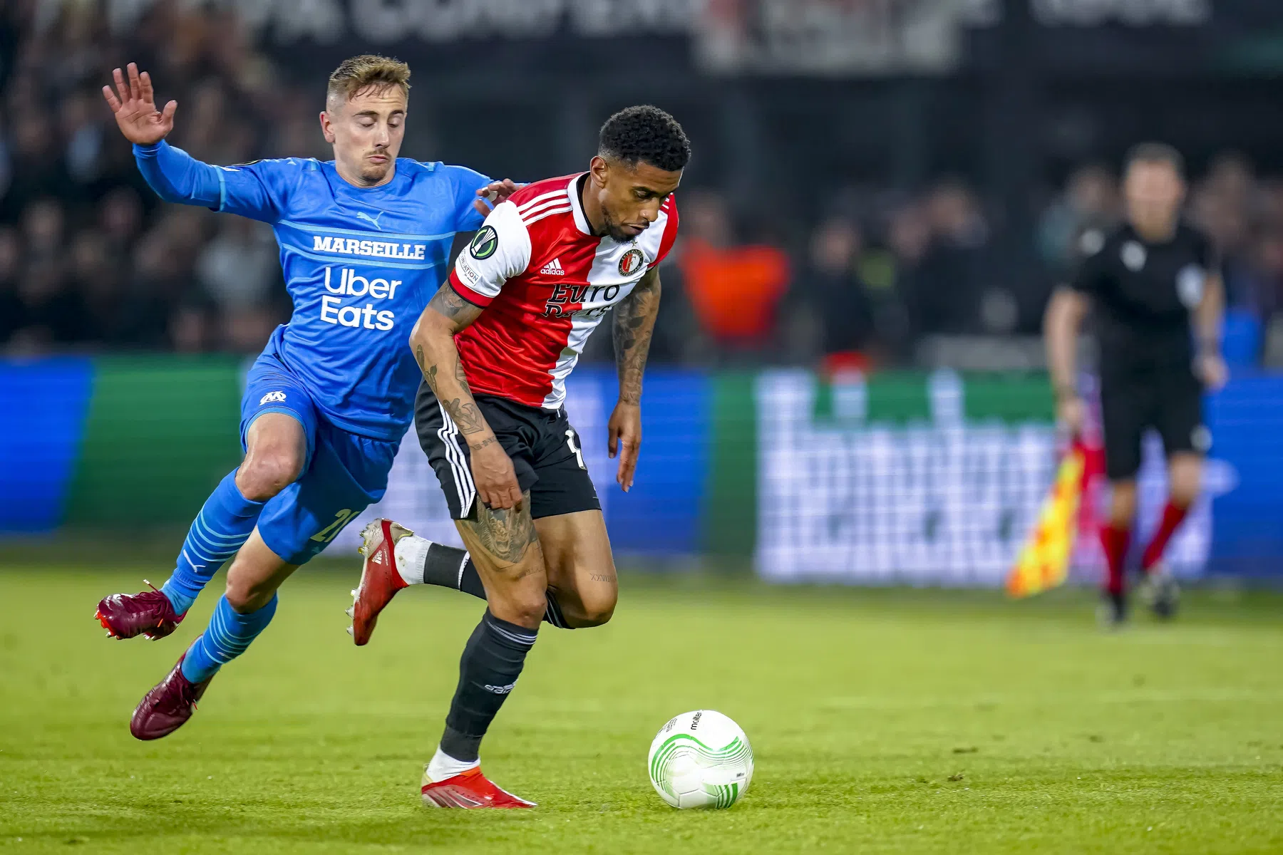 Voor Slot is Nelson een gouden pion tegen Olympique Marseille