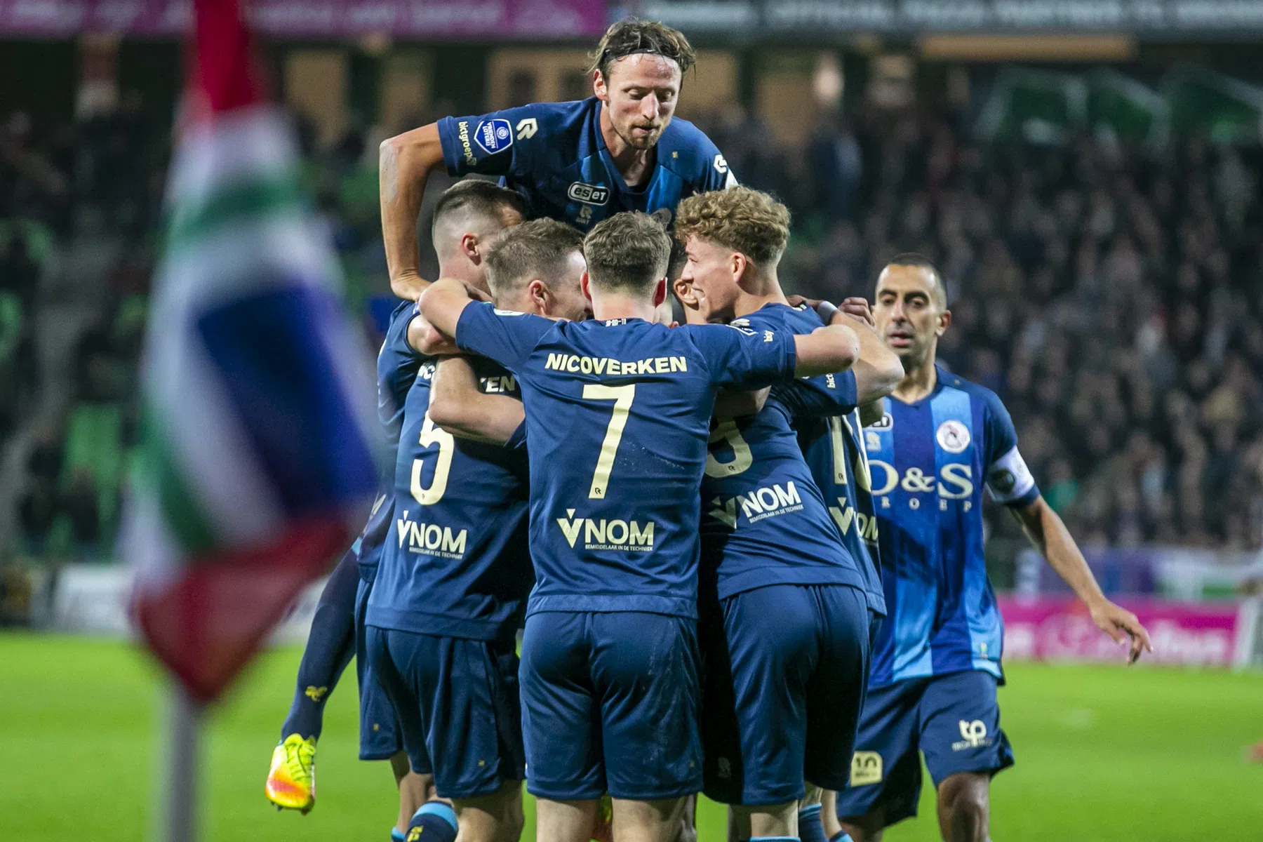 Moedig Sparta heeft stalen zenuwen en blijft in leven na stunt in Groningen