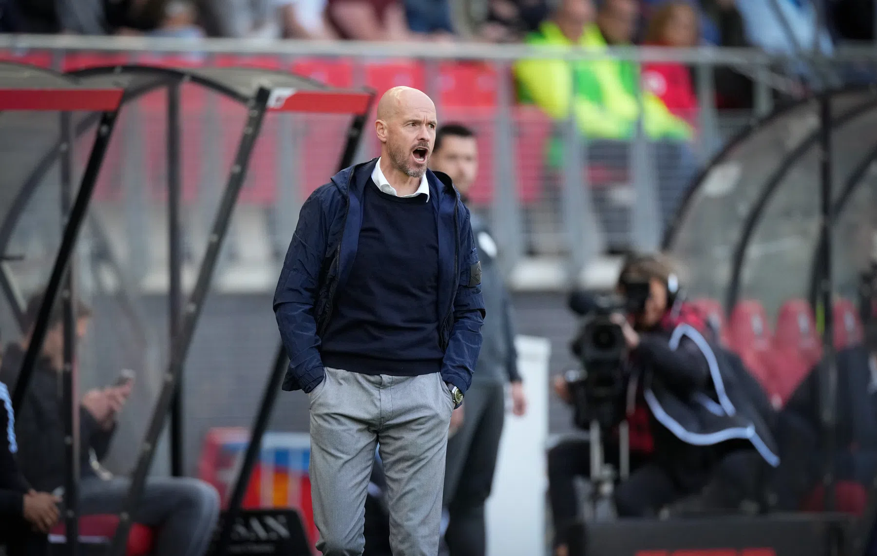Ten Hag kan leven met gelijkspel: 'Het stuur hebben én houden we in handen'