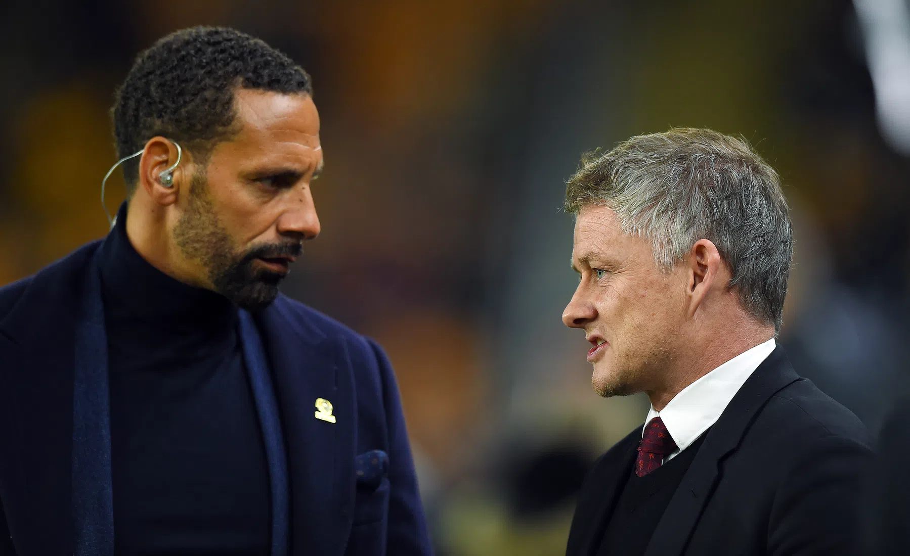 Rio Ferdinand met Ole Gunnar Solskjaer, de opvolger van José Mourinho in 2018.